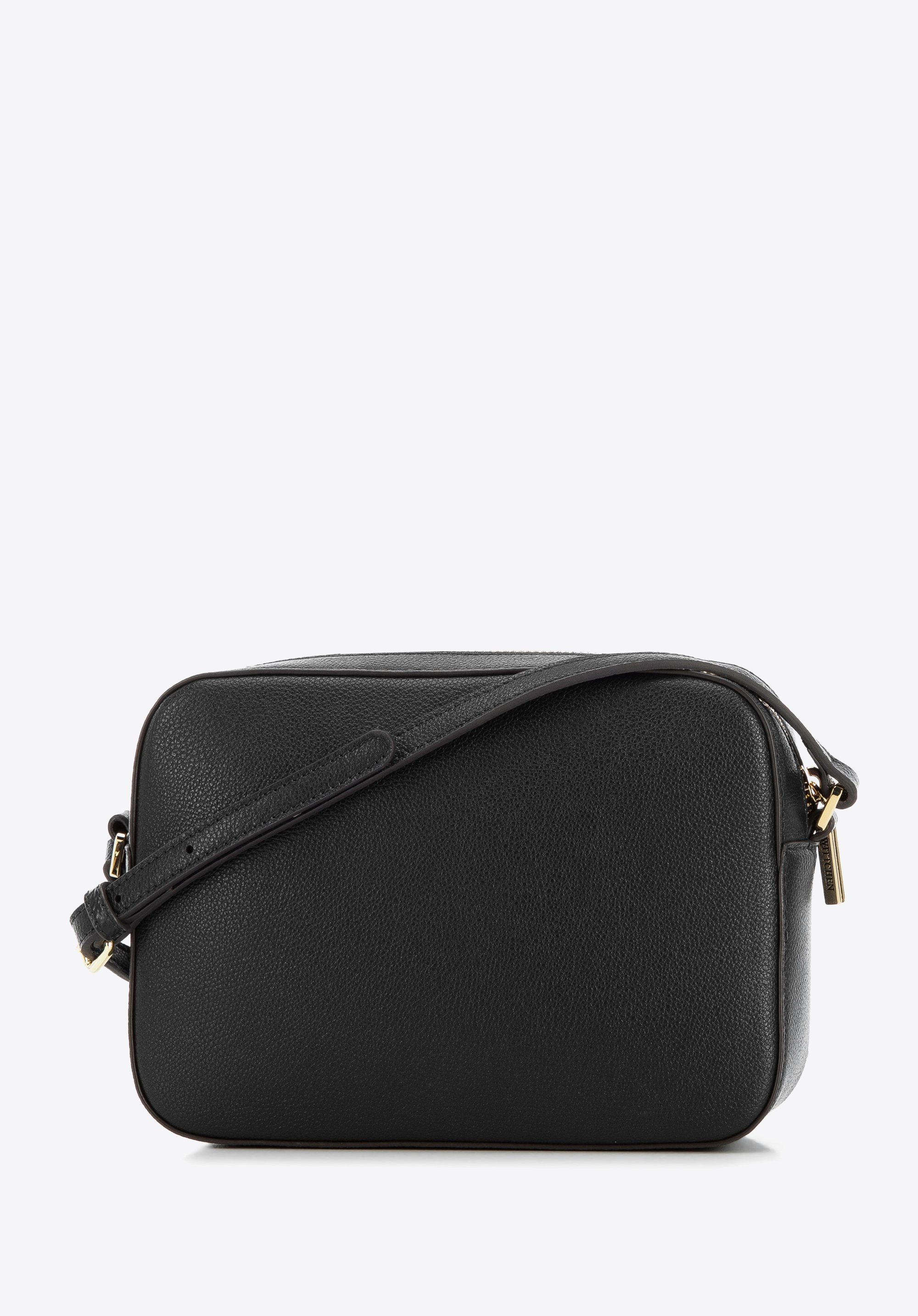 Damska listonoszka skórzana z nitami