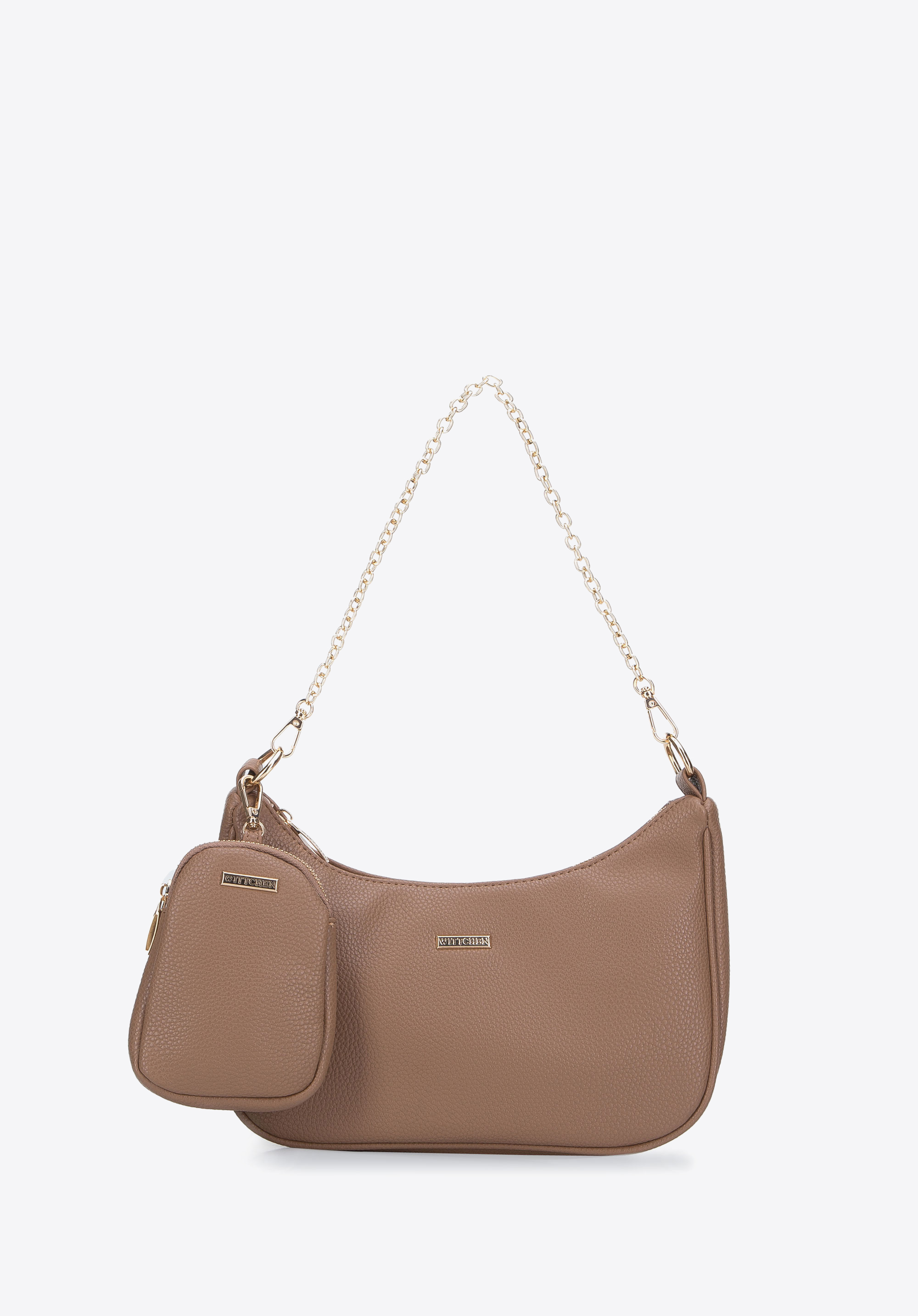 Torebka rogal z dopinaną saszetką