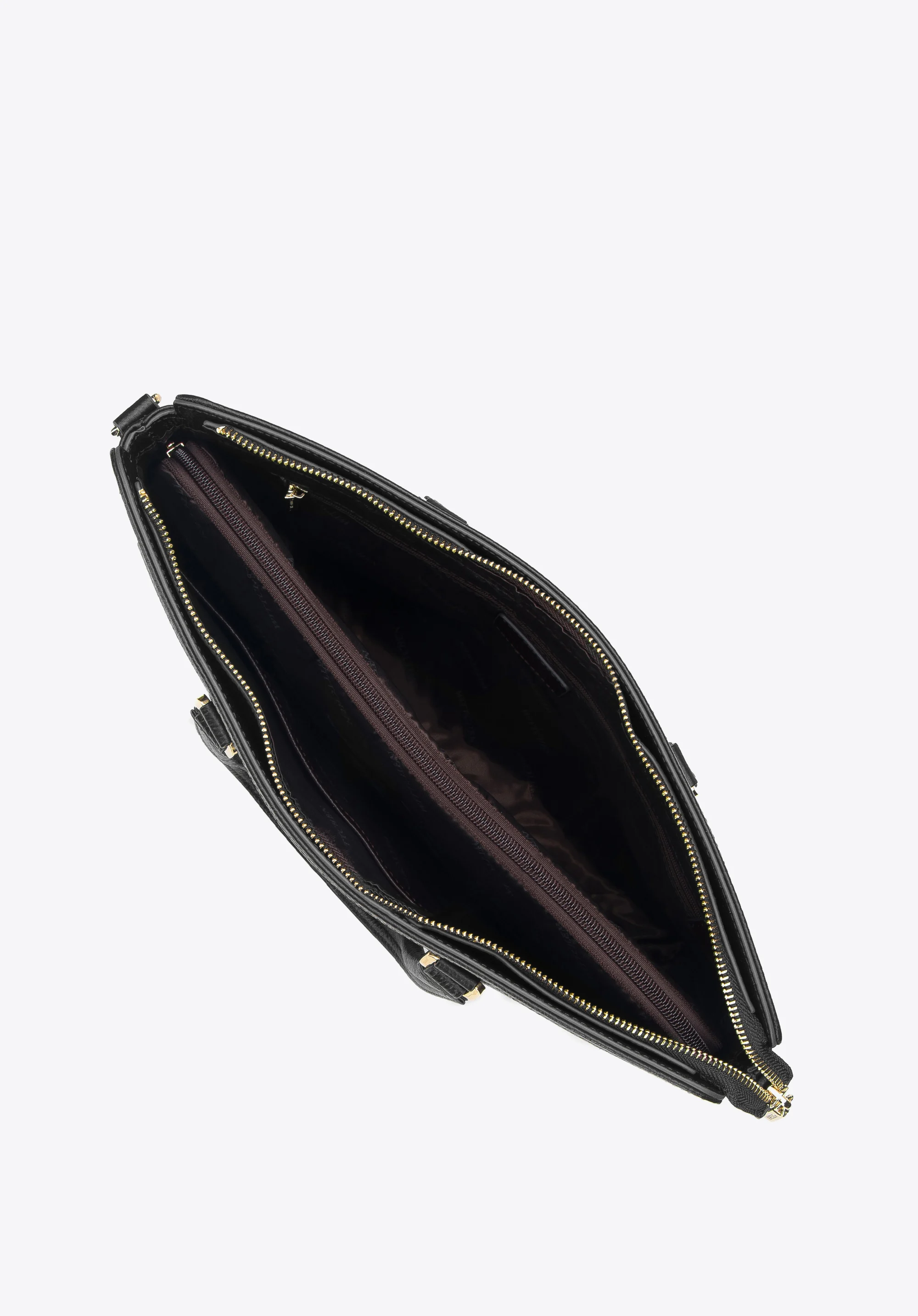 Damska torba na laptopa 12” skórzana z etui