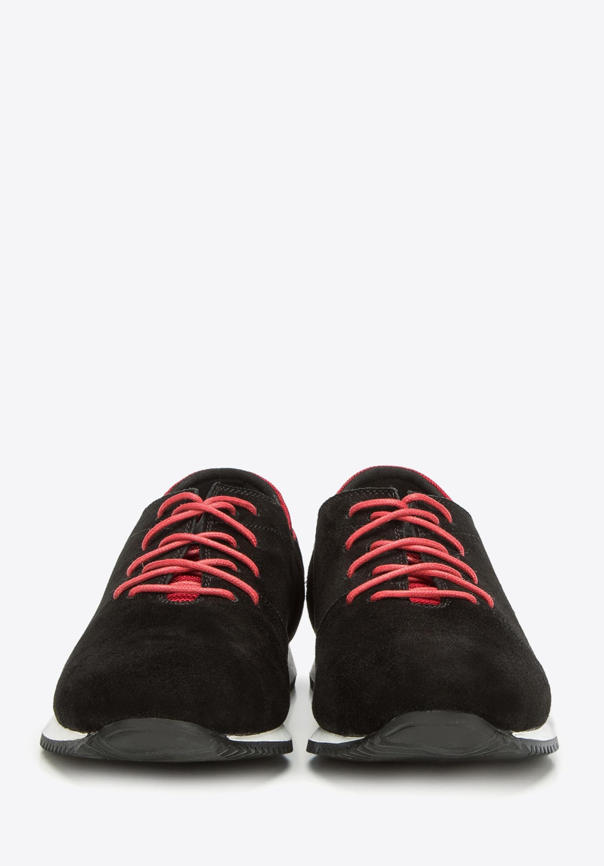 Męskie sneakersy z nubuku