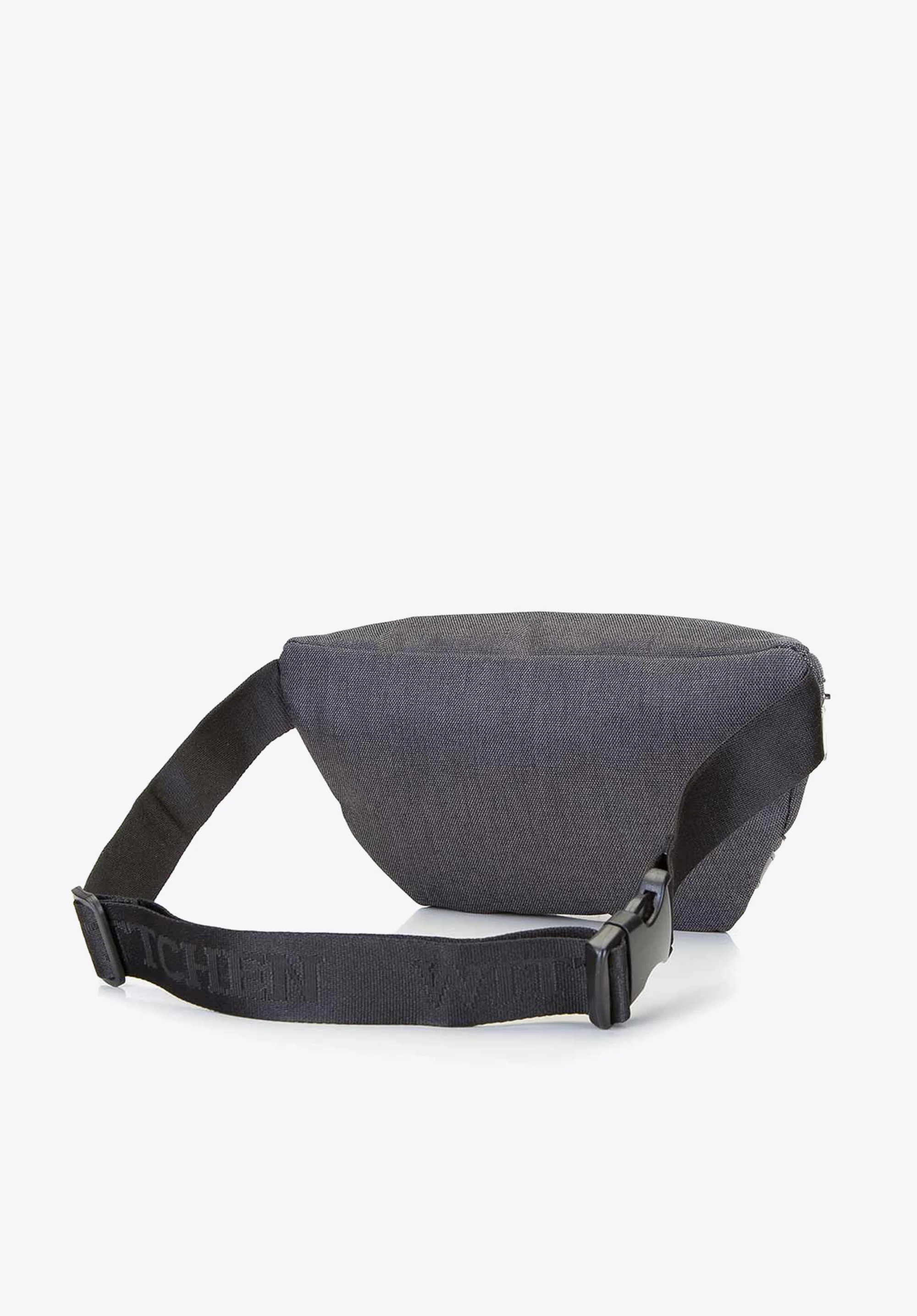 Męska torebka nerka z panelem z ekoskóry