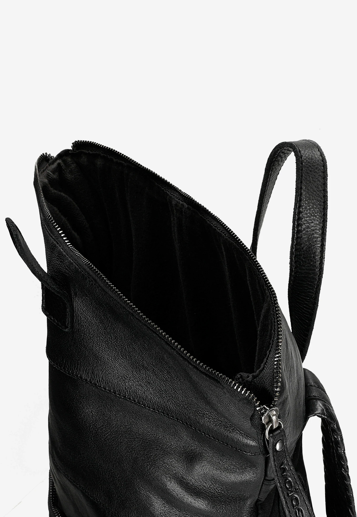 Ciemnobrązowy miejski plecak męski