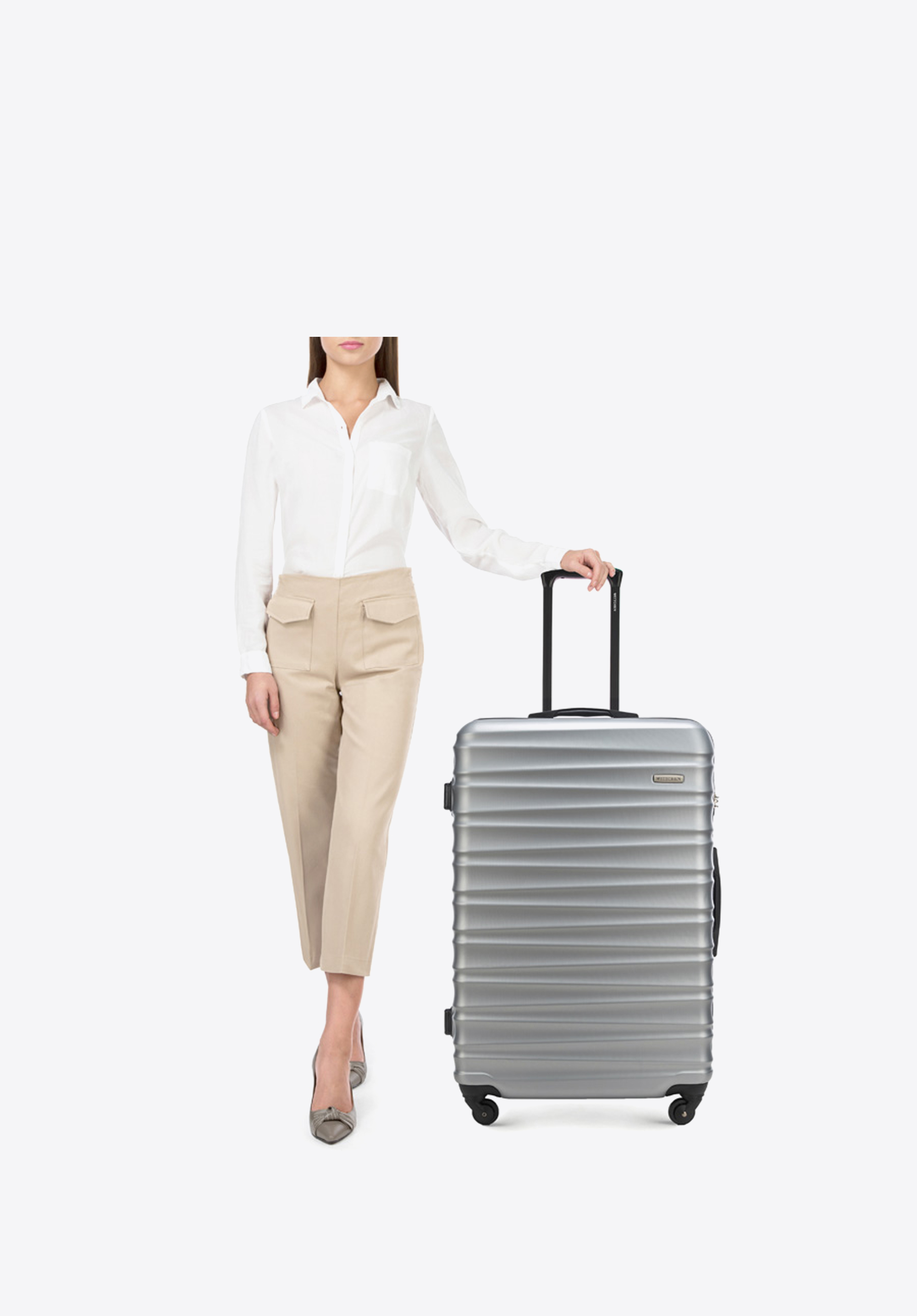 Kosmetyczka podróżna z ABS-u z żebrowaniem