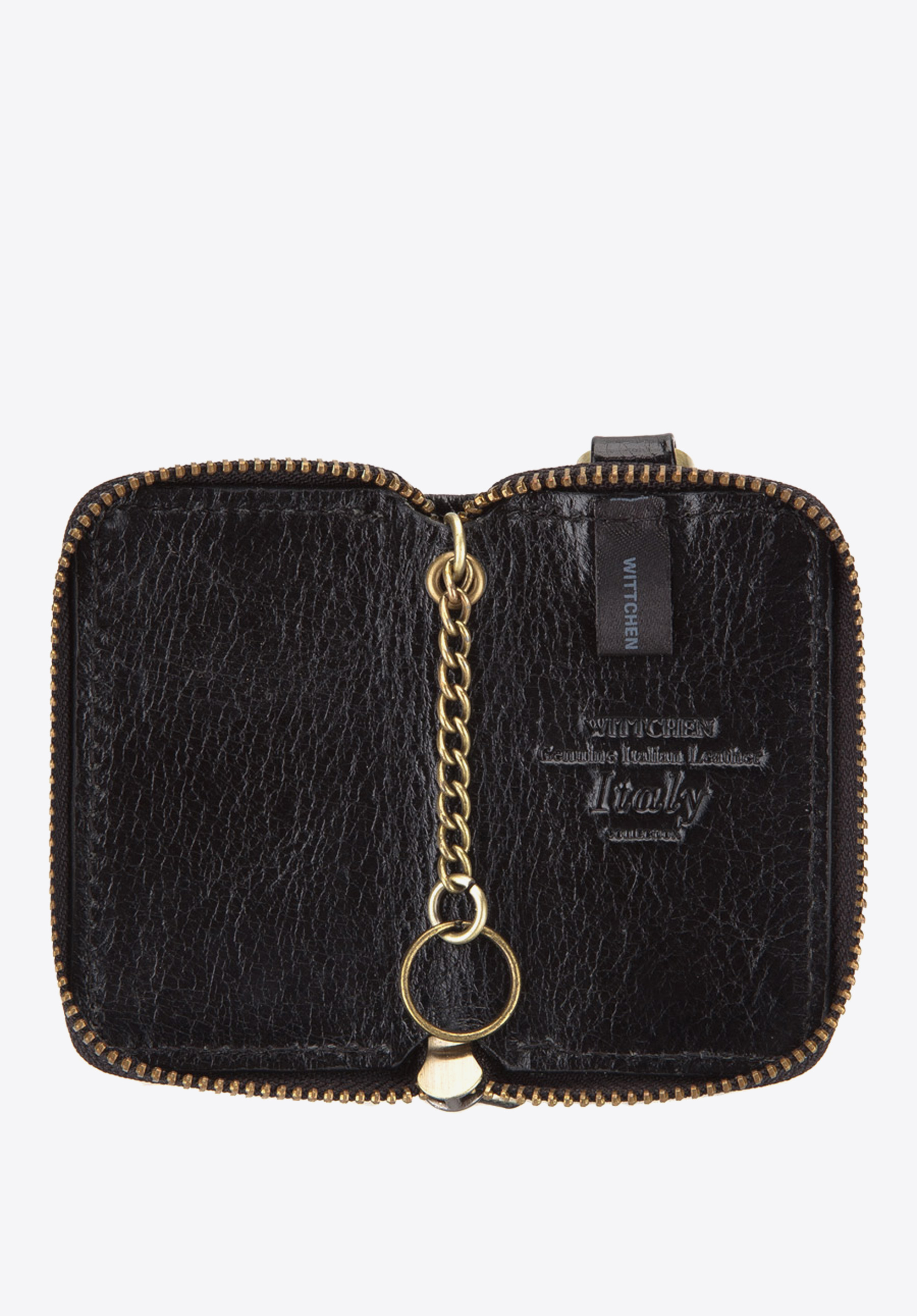 Etui na klucze skórzane na breloku