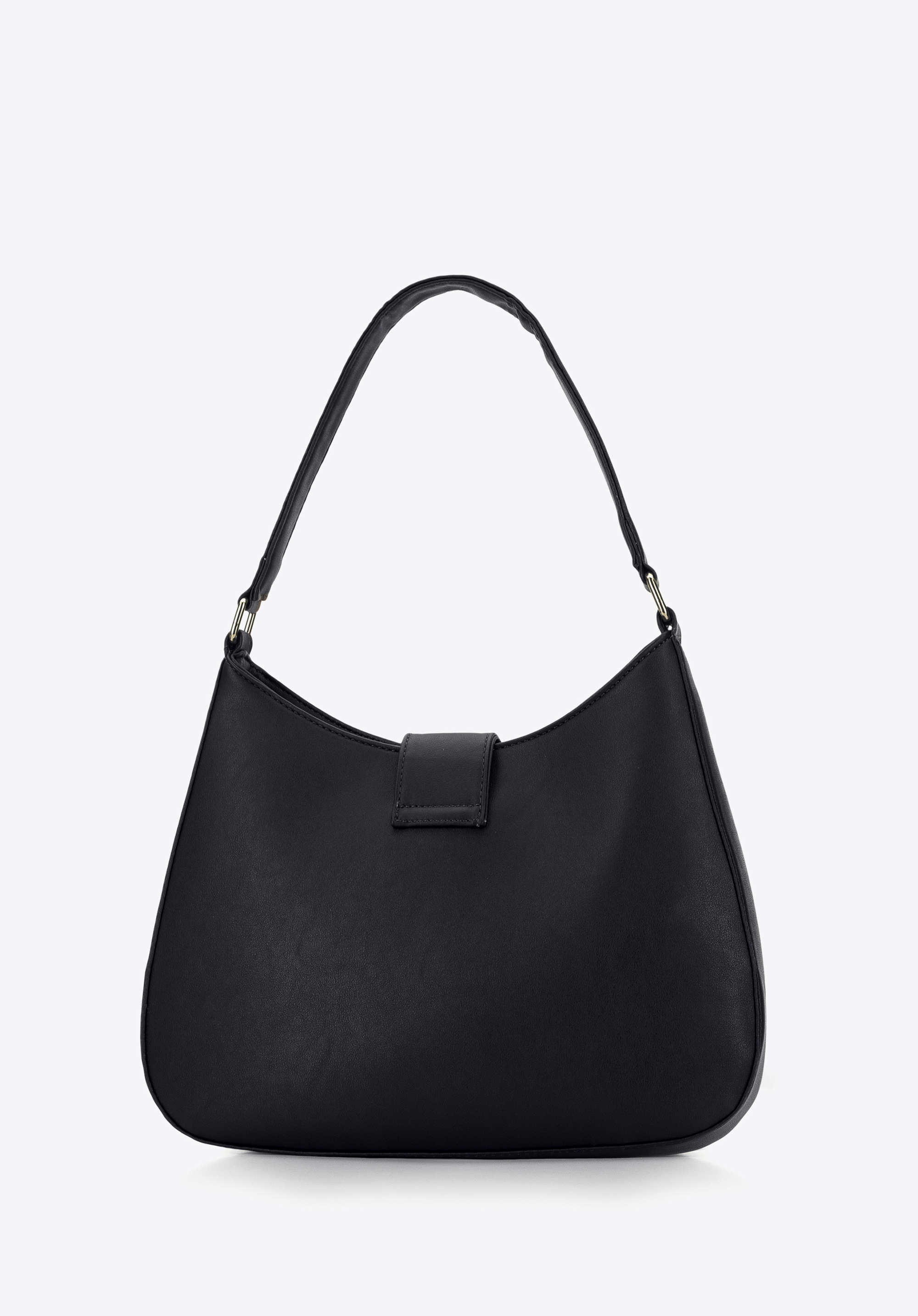 Torebka półksiężyc z ekoskóry z chwostem