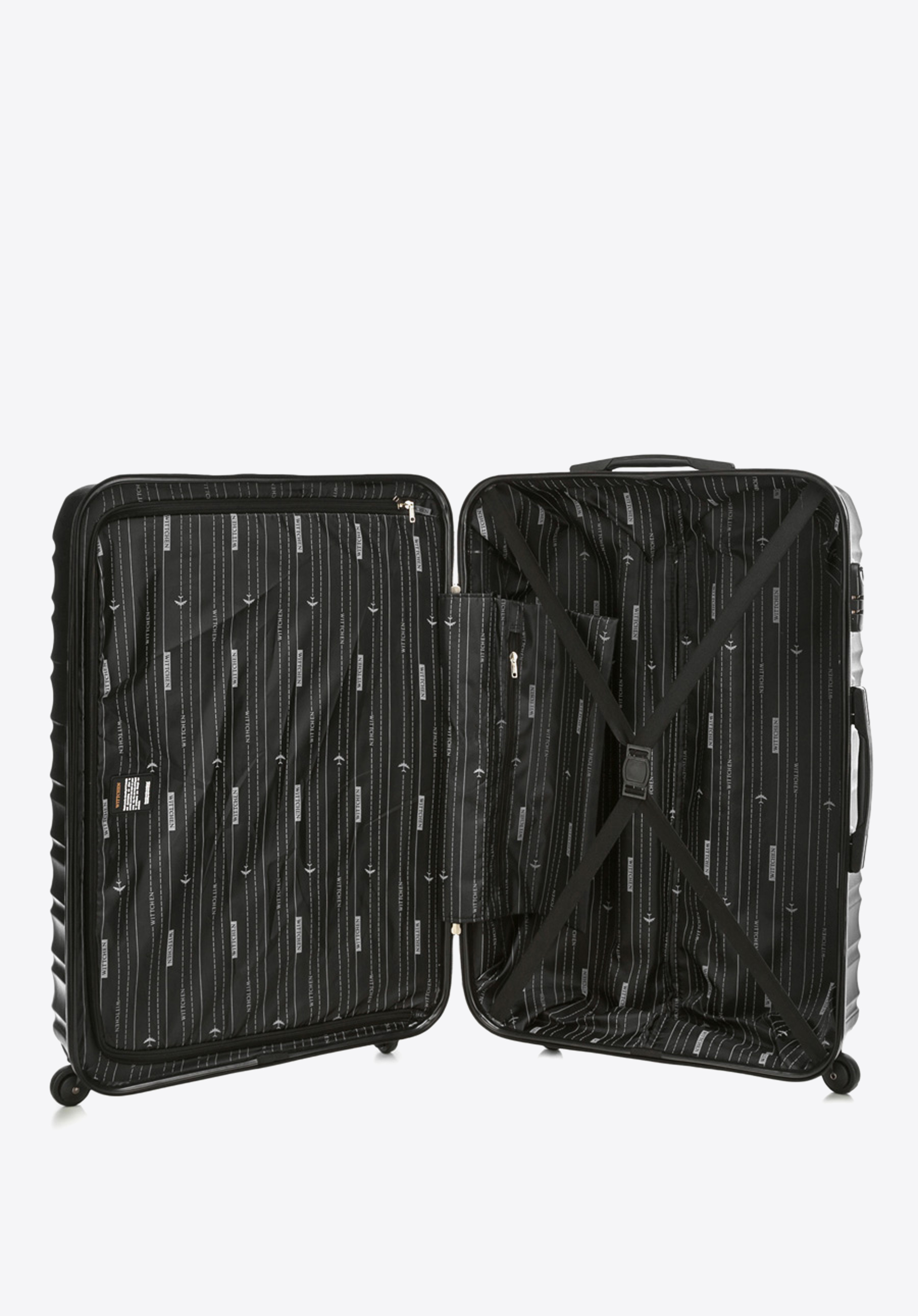 Kosmetyczka podróżna z ABS-u z żebrowaniem