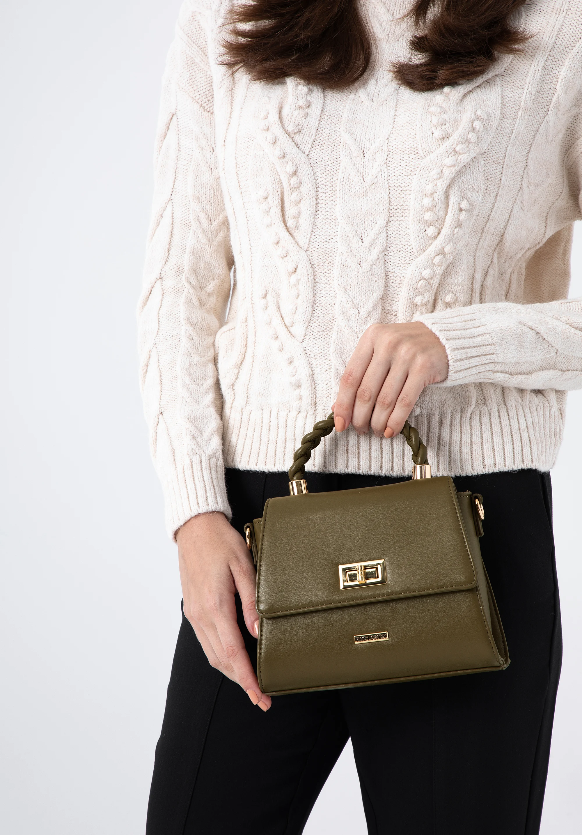 Minikuferek z plecionym uchwytem