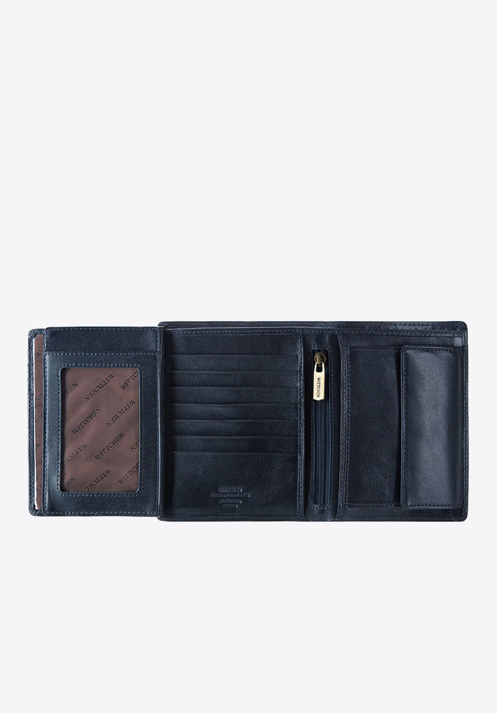 Męski portfel skórzany rozkładany duży