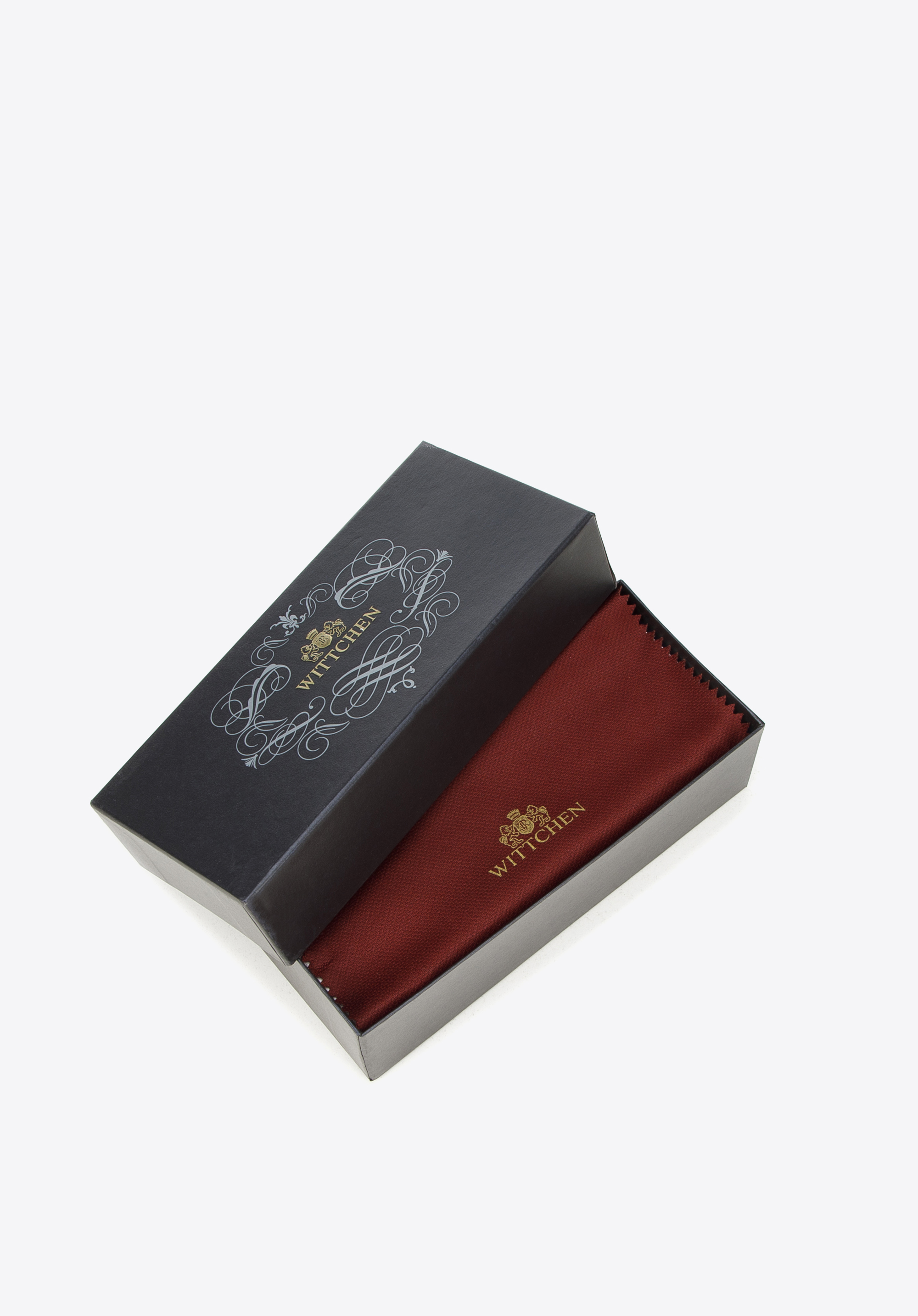 Etui na długopisy skórzane trójkątne