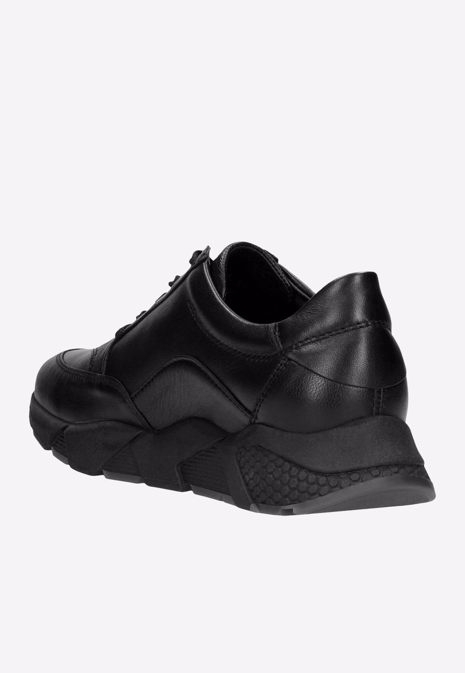 Czarne półbuty damskie