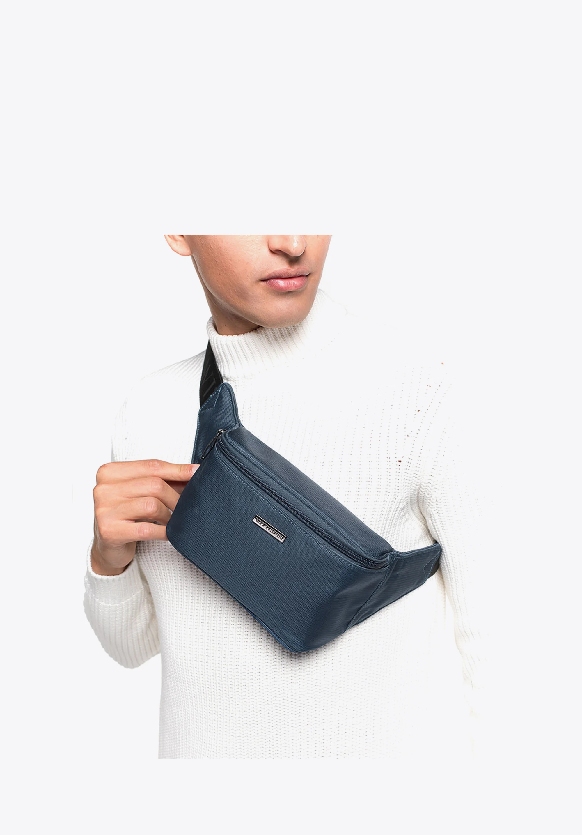 Męska saszetka nerka z nylonu