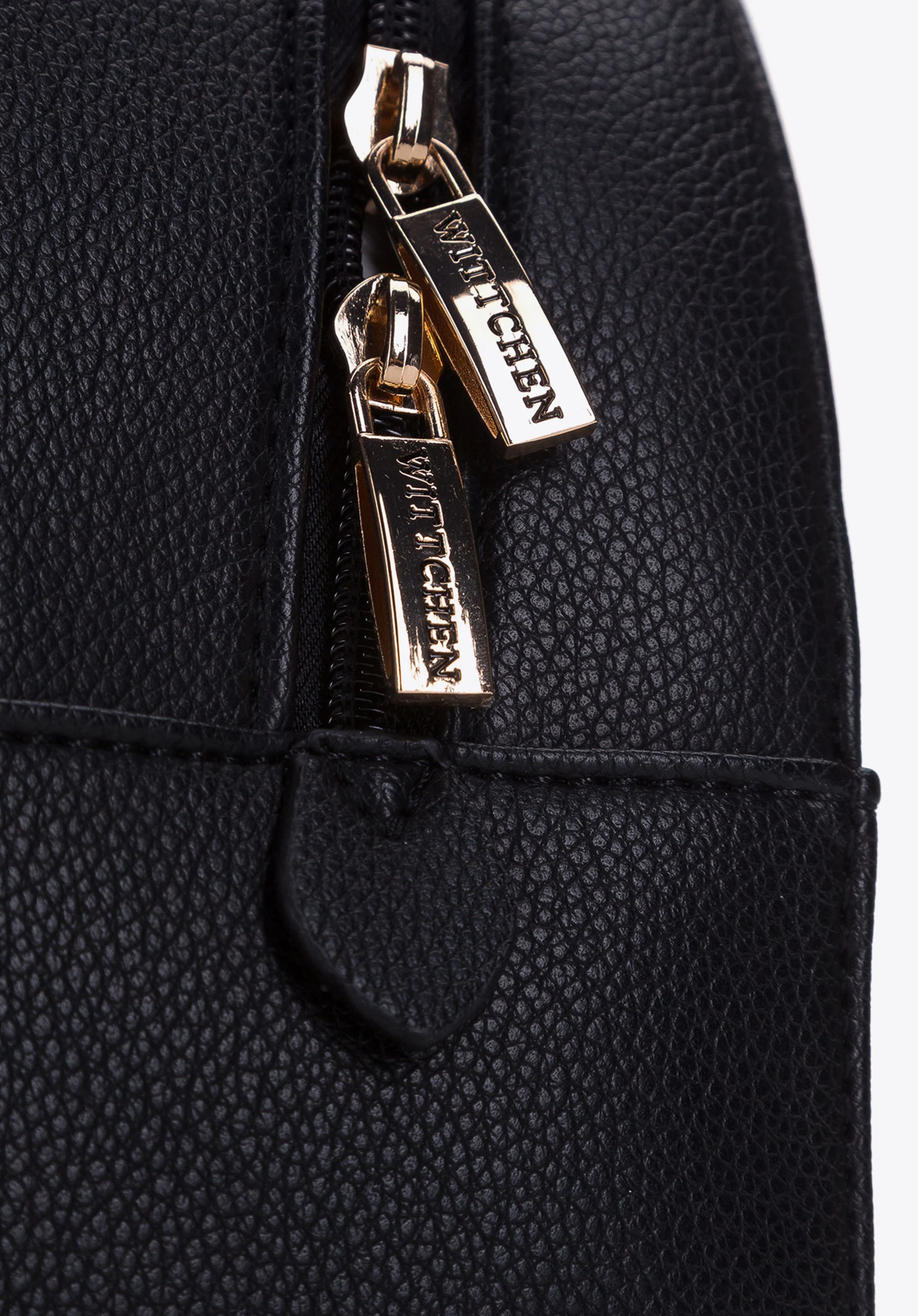 Damski plecak z ekoskóry zaokrąglony mały