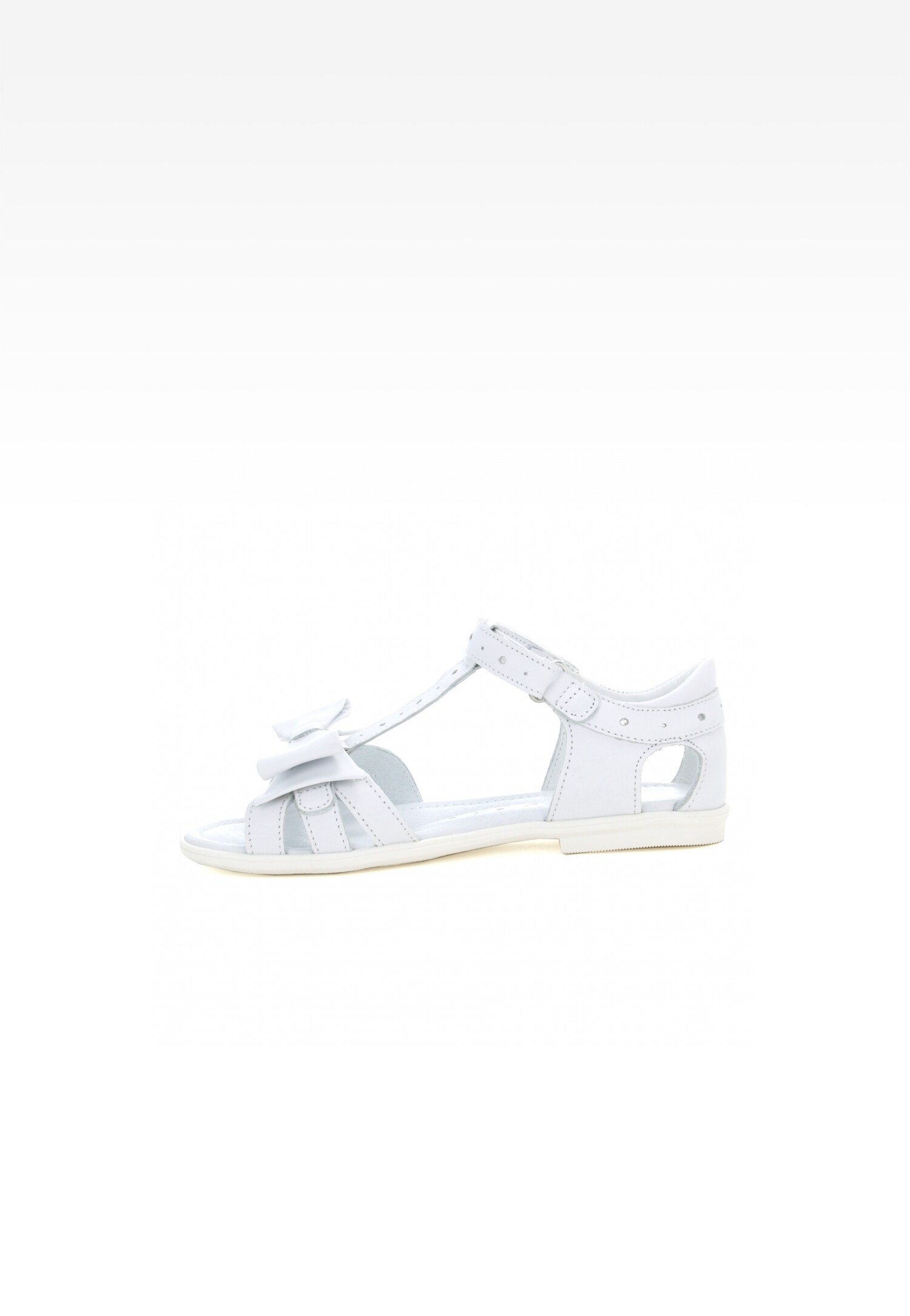 Sandały BARTEK W-56182/B87, dla dziewcząt, biały