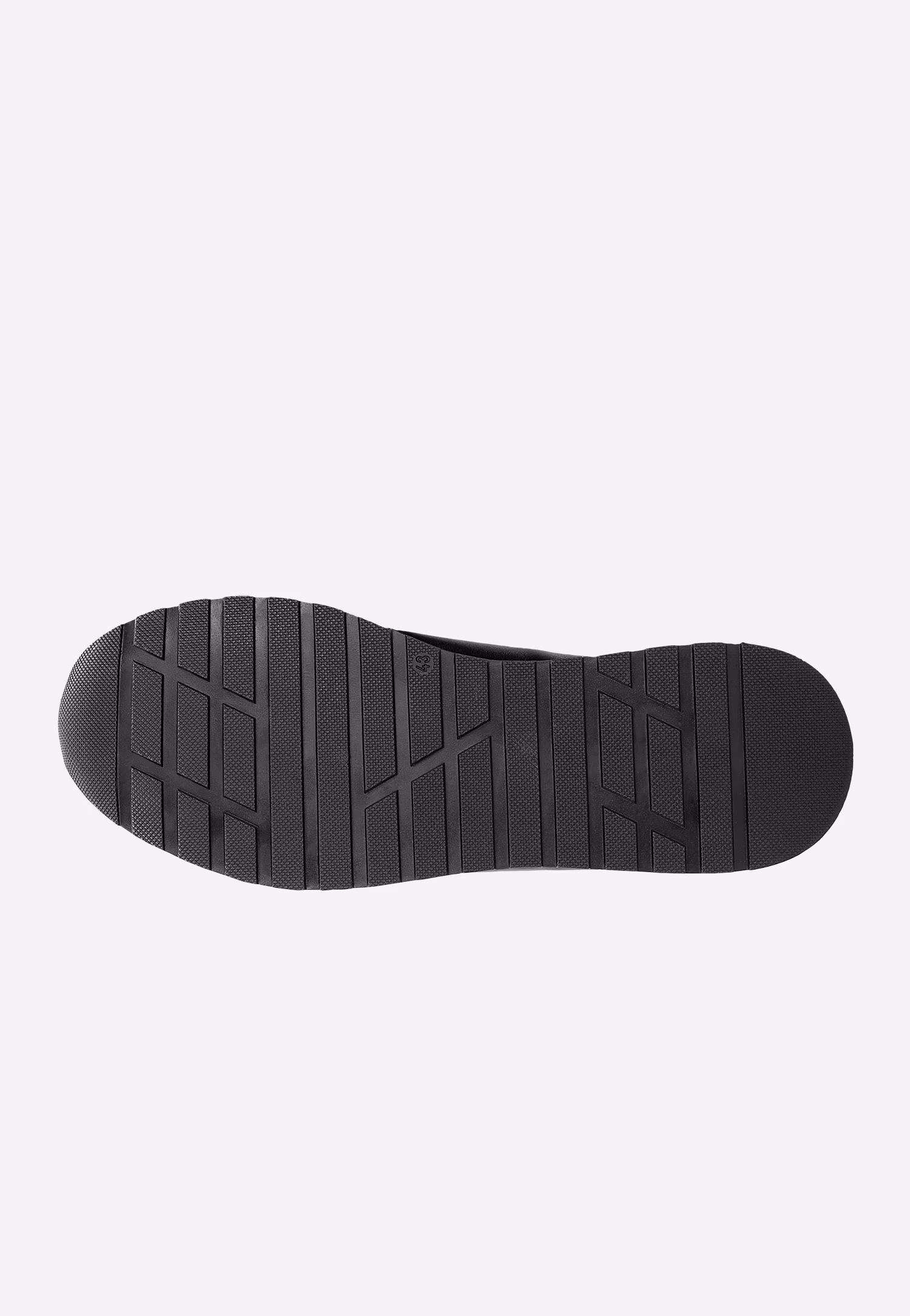 Czarne sneakersy męskie z tłoczonym logo