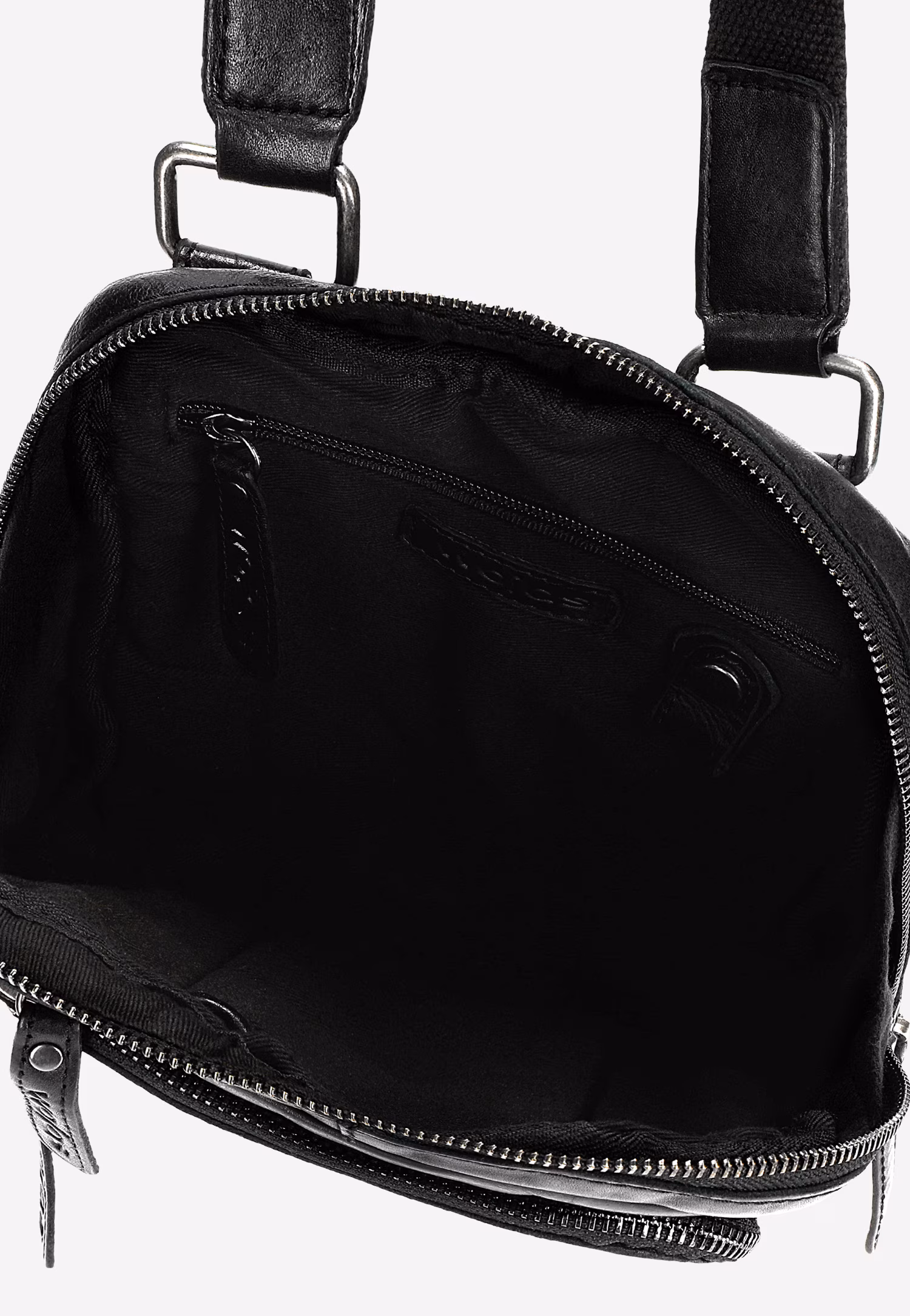 Mała czarna torba męska