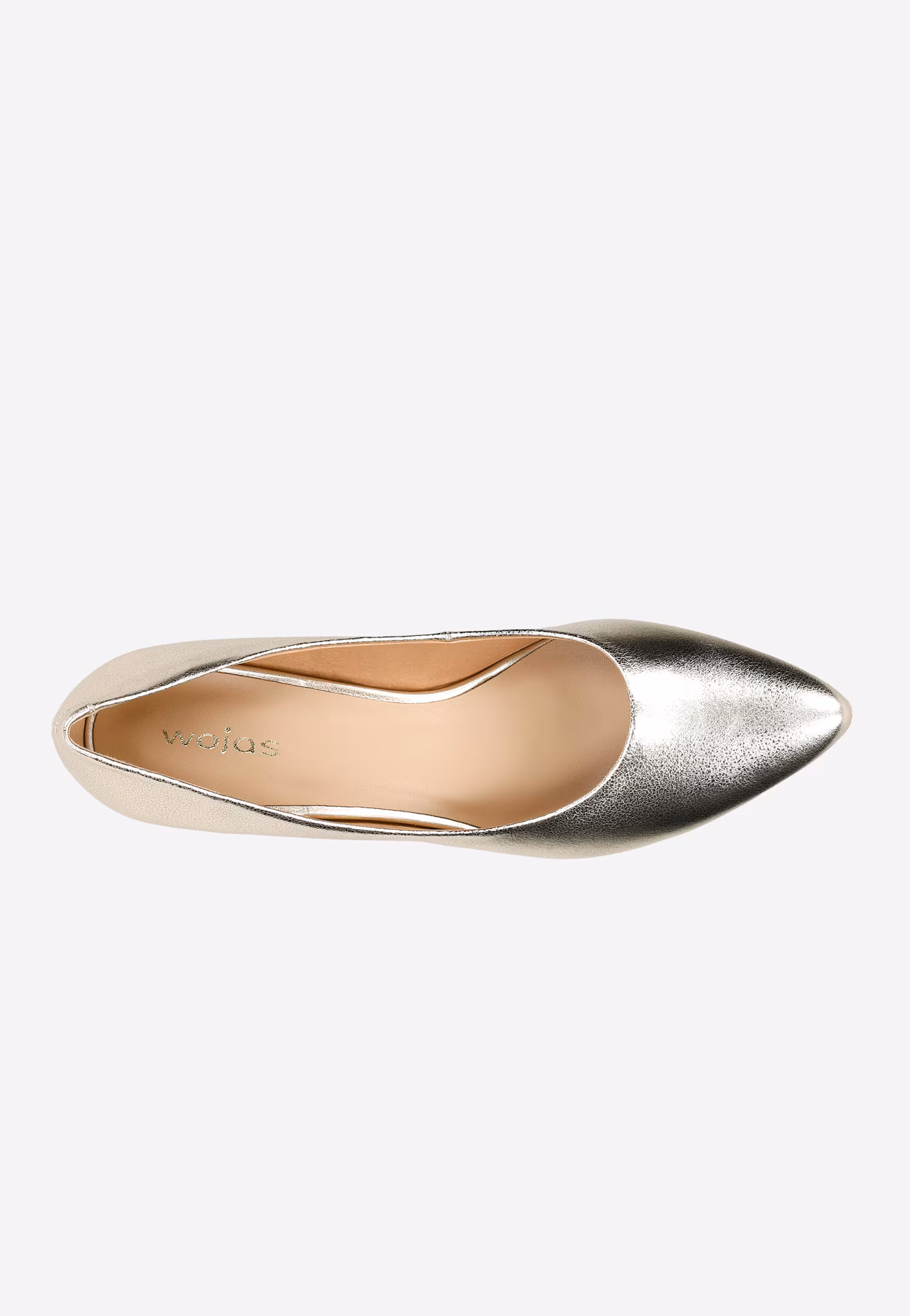 Czarne klasyczne czółenka damskie ze skóry licowej