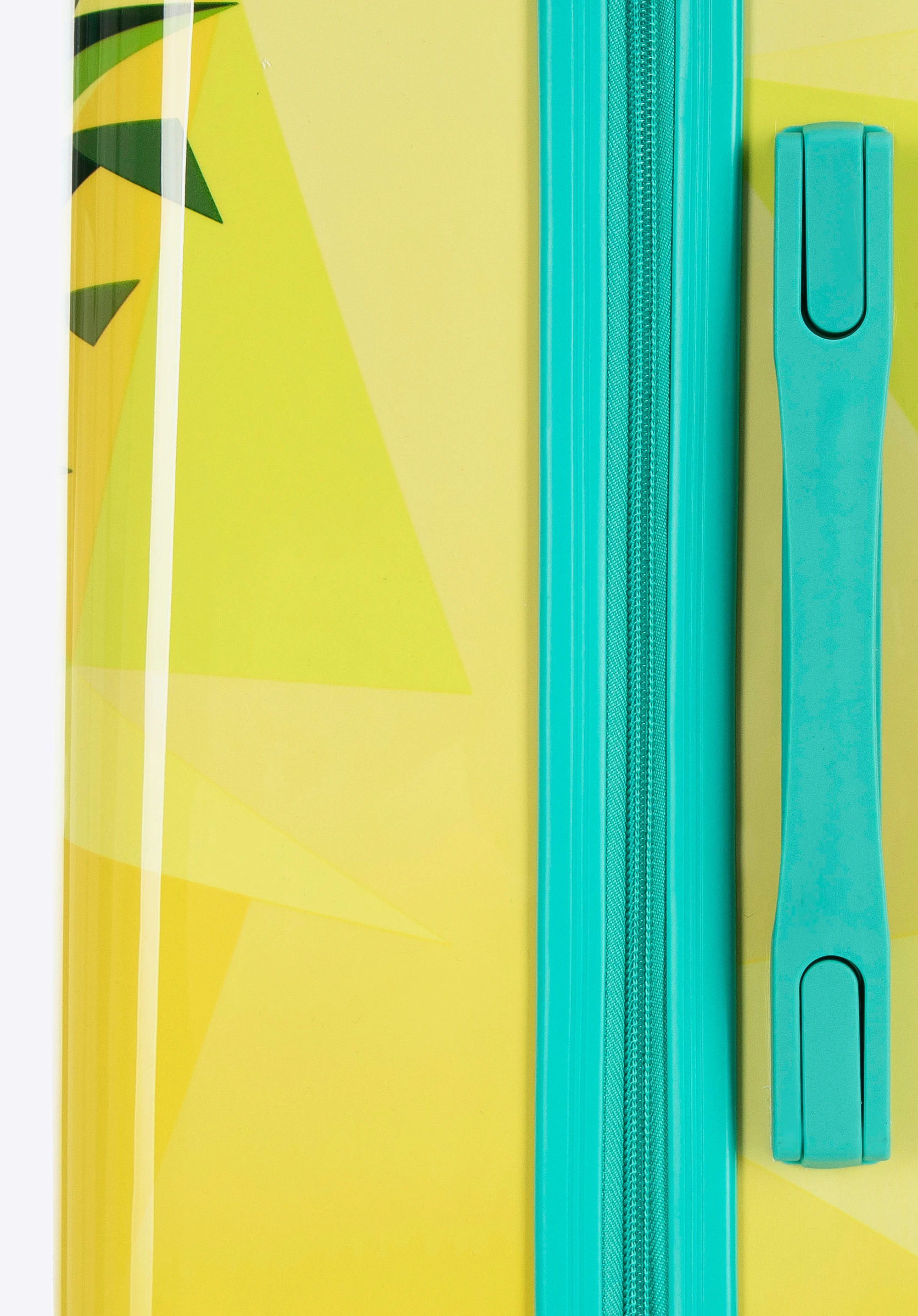 Walizka kabinowa z ABS-u z nadrukiem