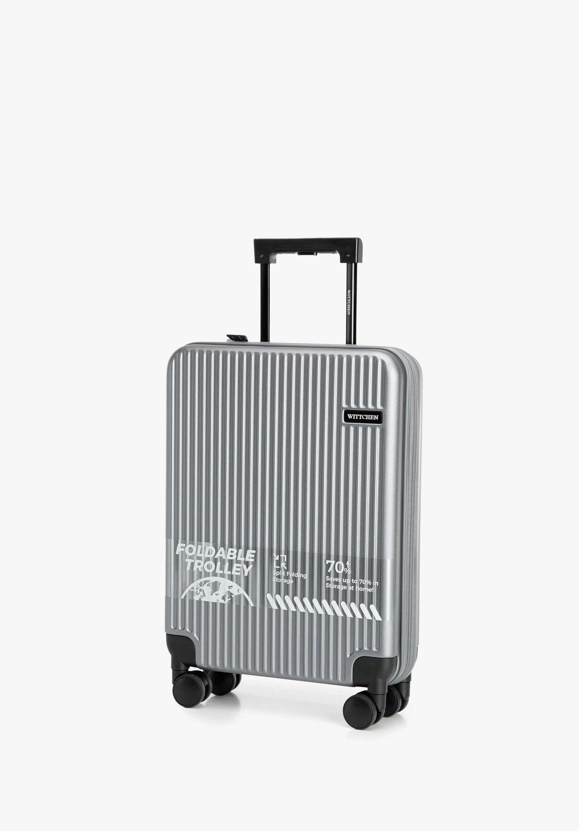 Walizka kabinowa z polikarbonu poszerzana