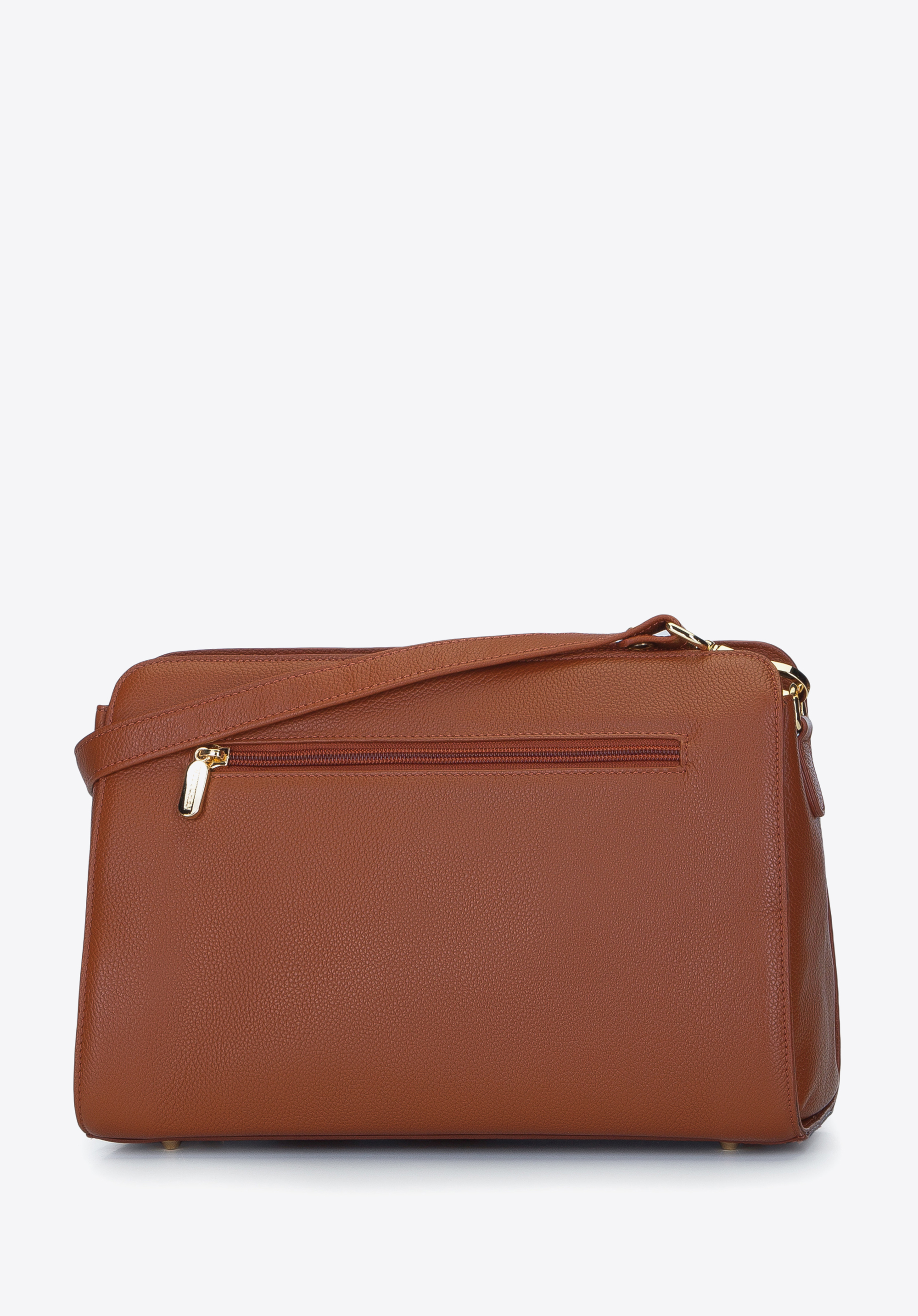 Damska listonoszka ze skóry croco