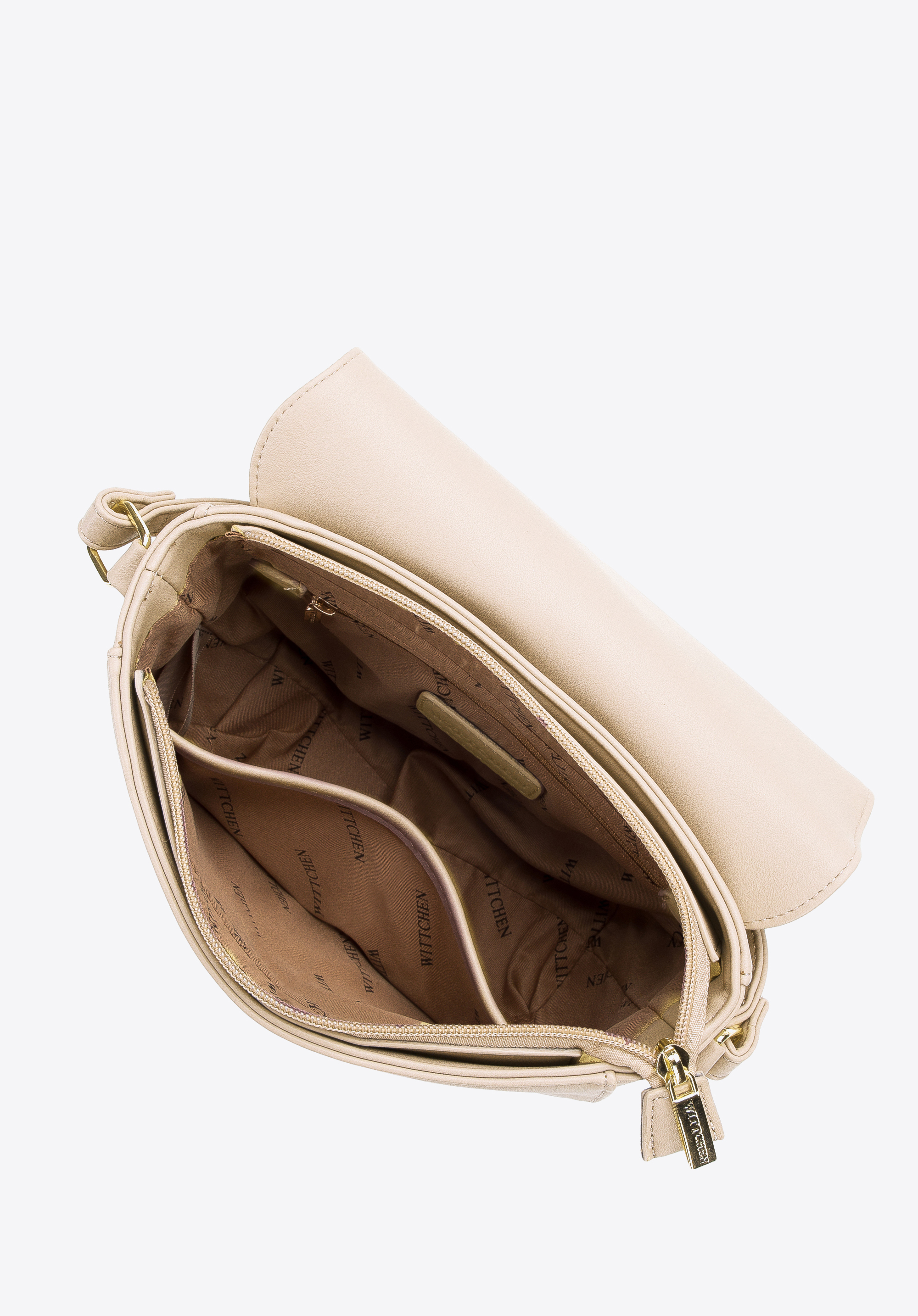 Damska listonoszka z ozdobną plecionką