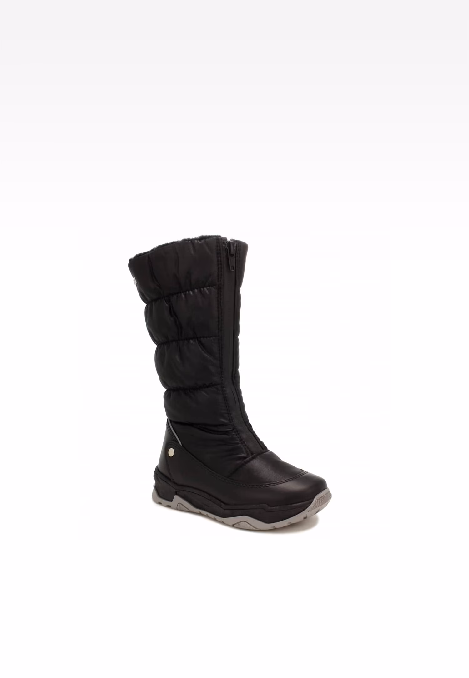 Kozaki ocieplane BARTEK 14071005, dla dziewcząt, czarny