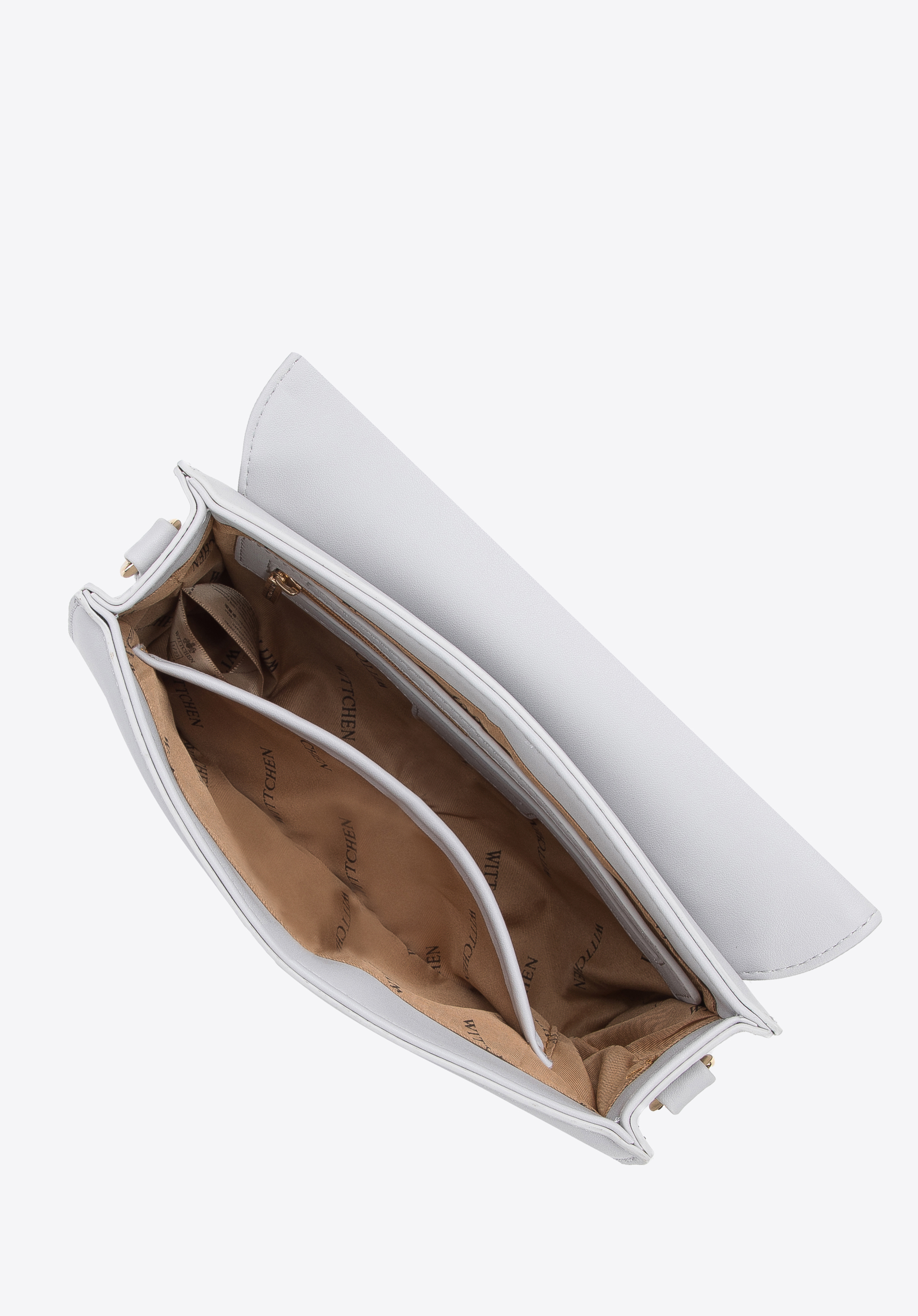 Damska listonoszka z łańcuchem na klapie