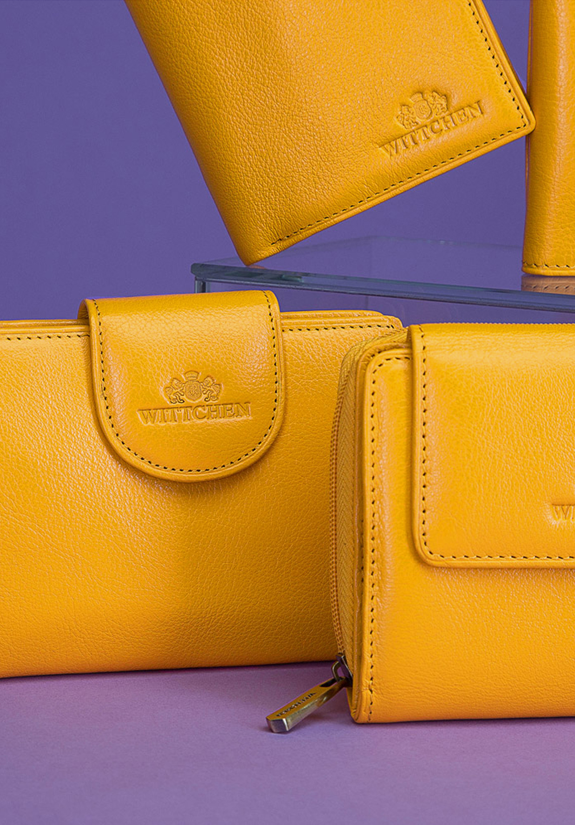 Damski portfel ze skóry klasyczny