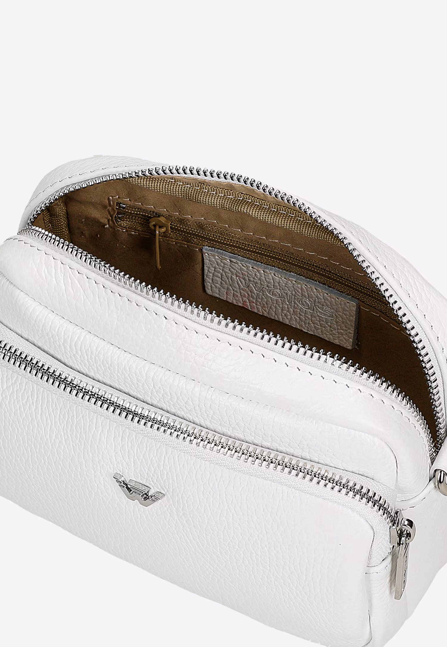 Mała złota torebka damska crossbody