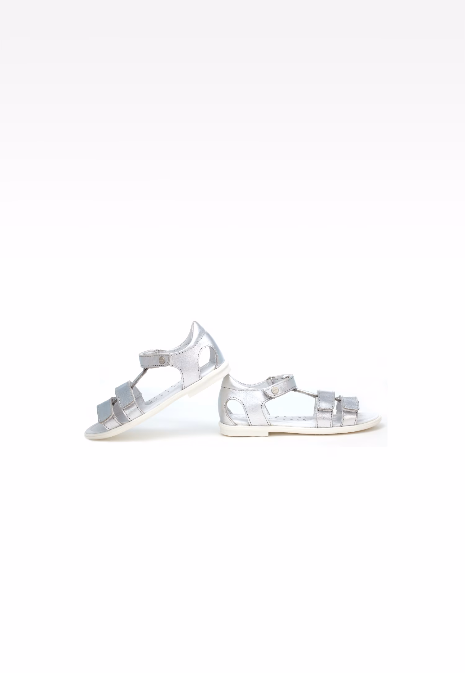 Sandały BARTEK W-79016/NRG, dla dziewcząt, biało-złoty