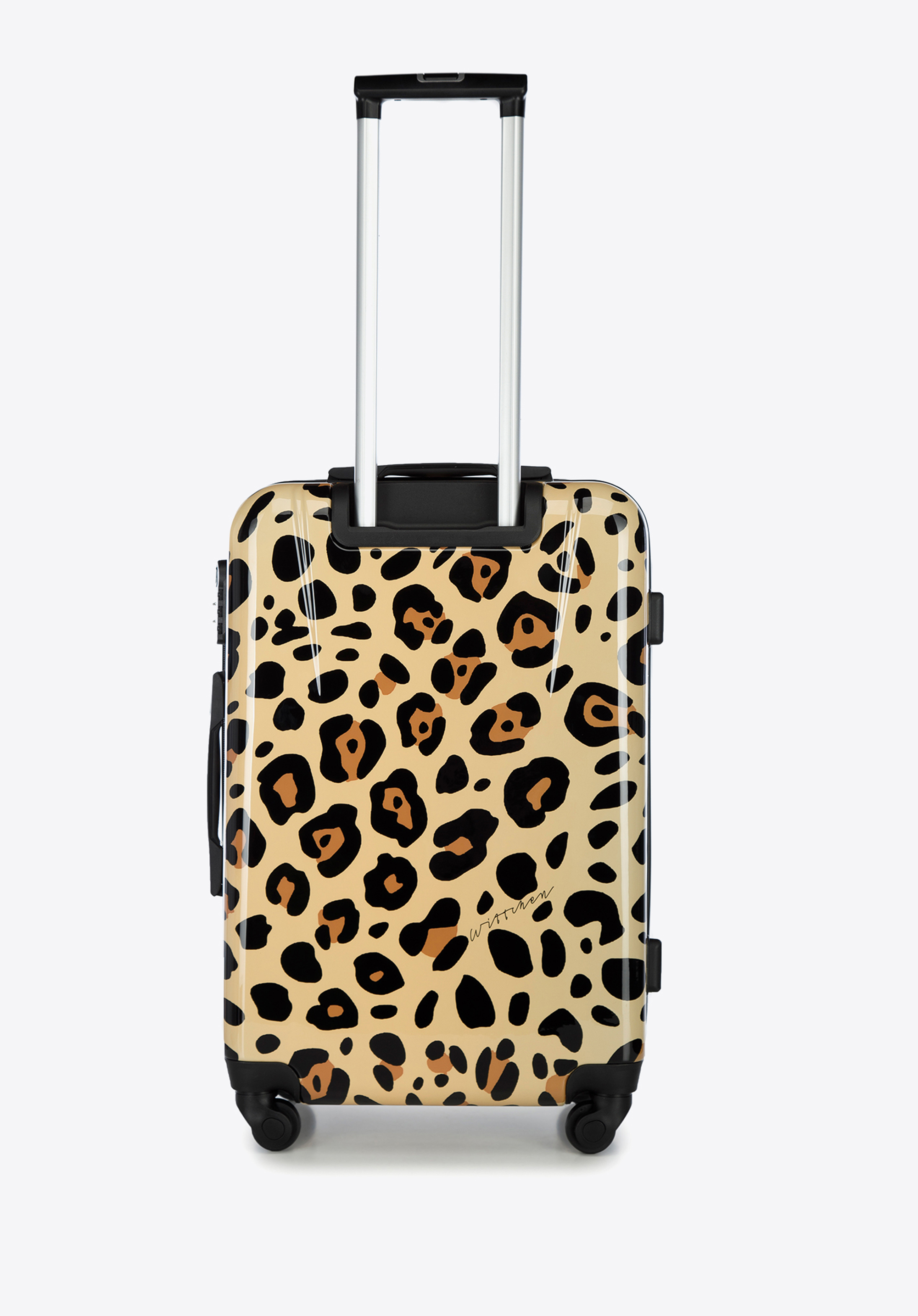 Walizka kabinowa z ABS-u z nadrukiem