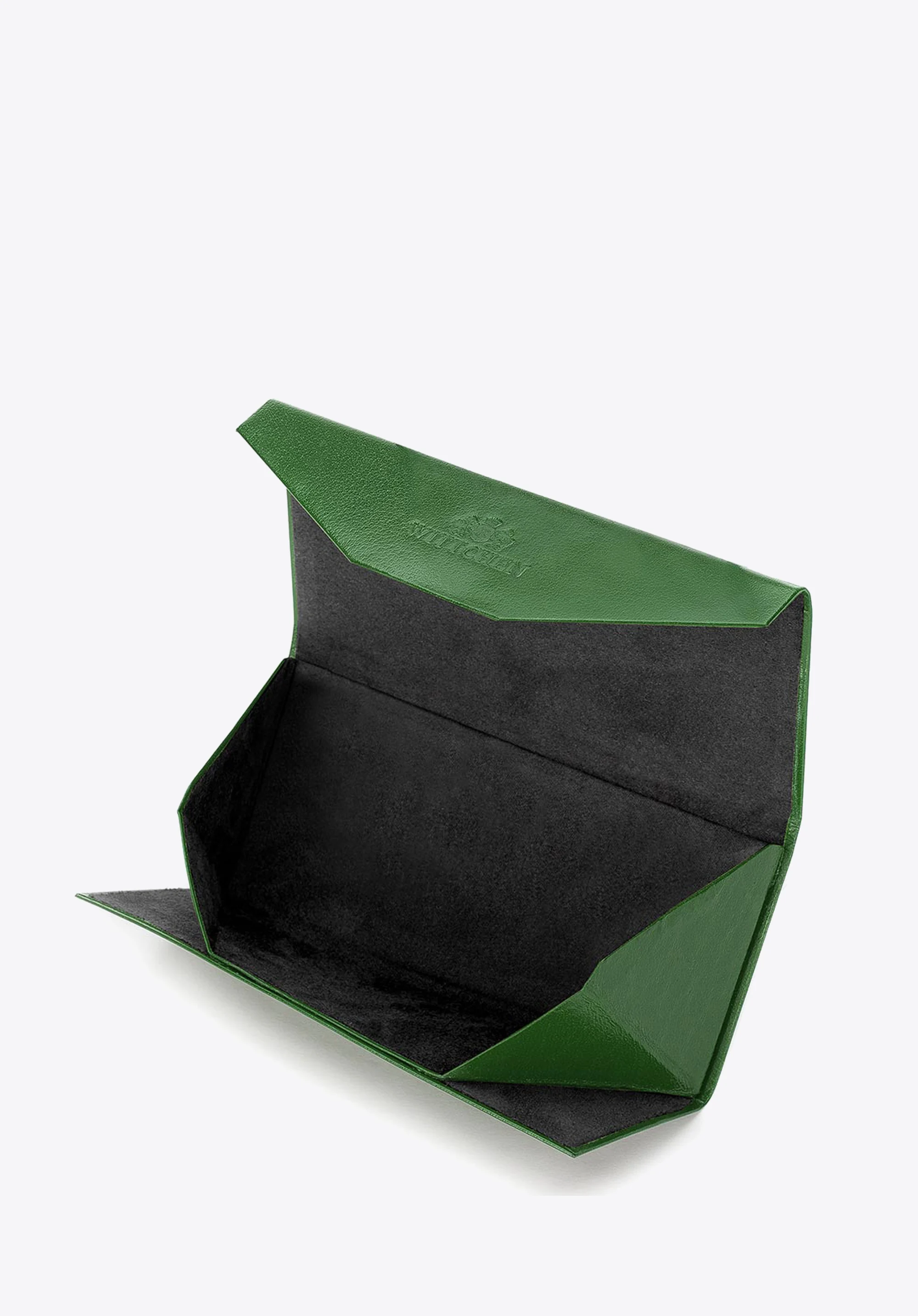 Etui na okulary skórzane składane