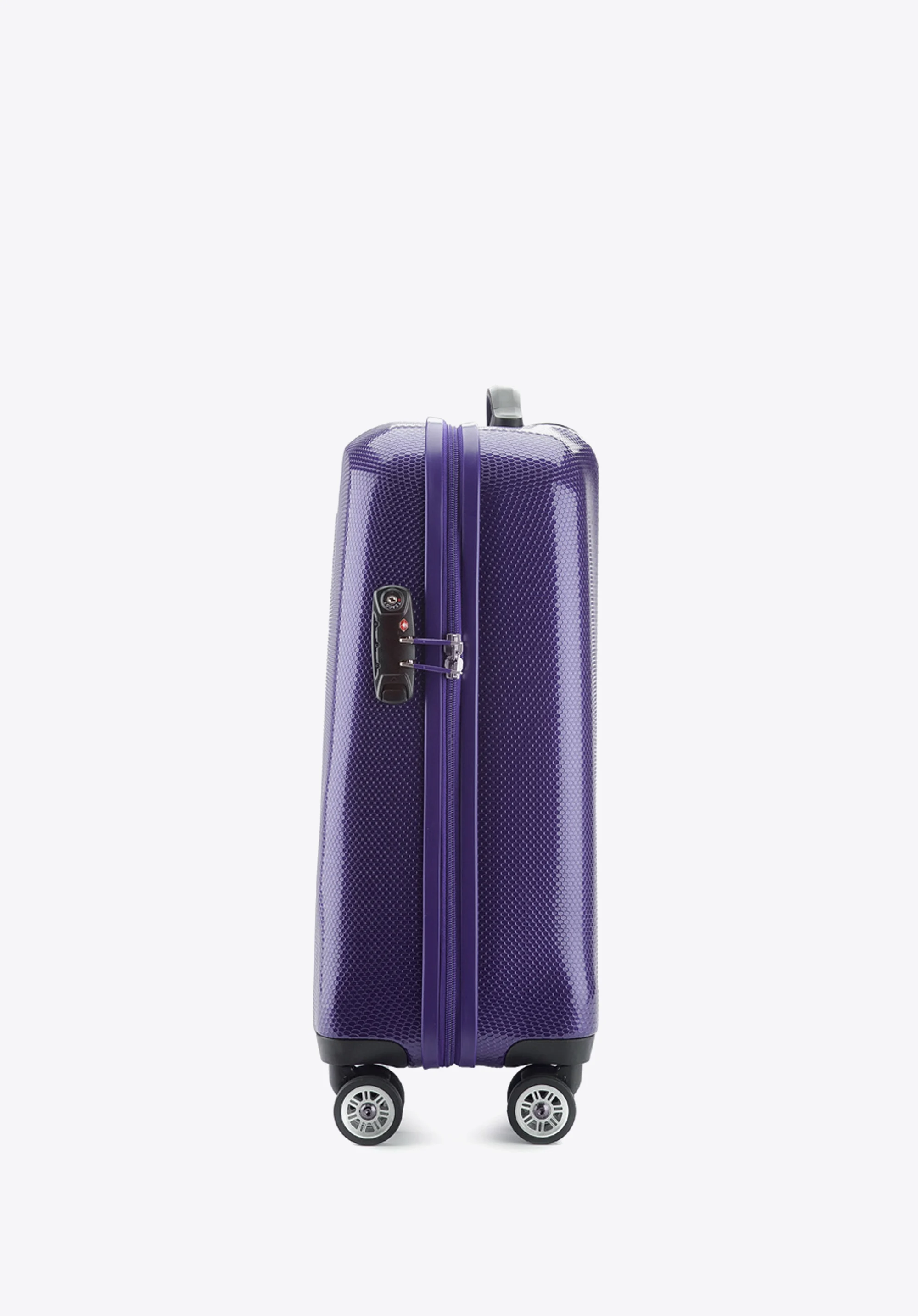 Walizka kabinowa z polikarbonu jednokolorowa