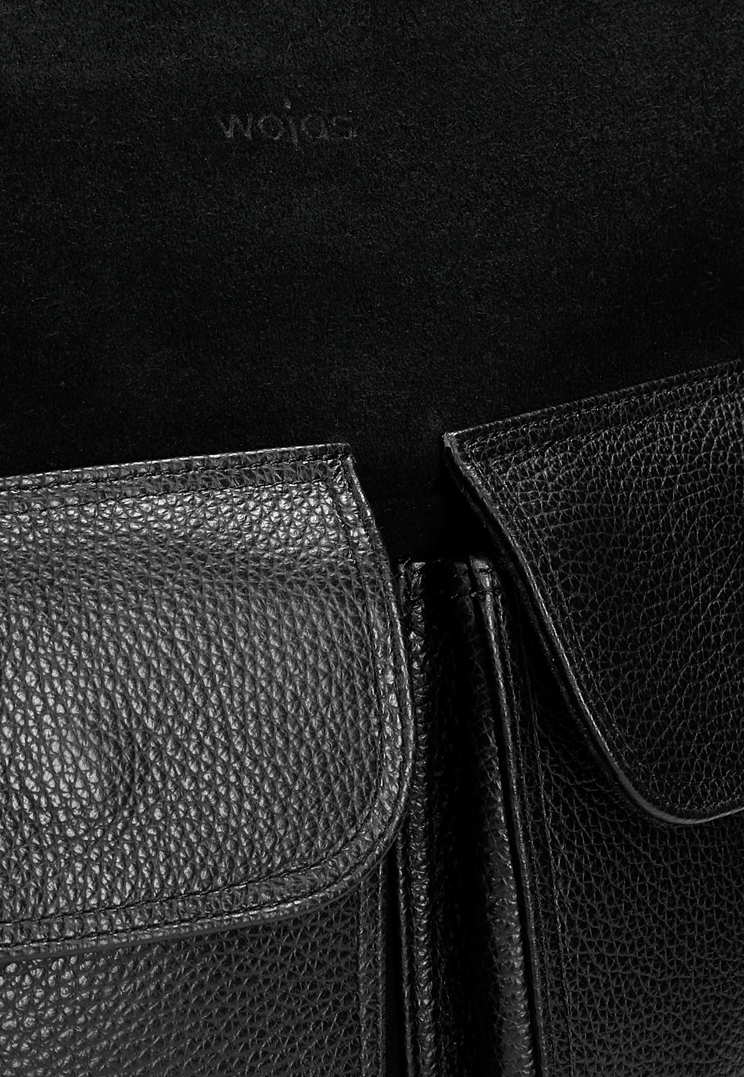 Ciemnobrązowa torebka skórzana damska