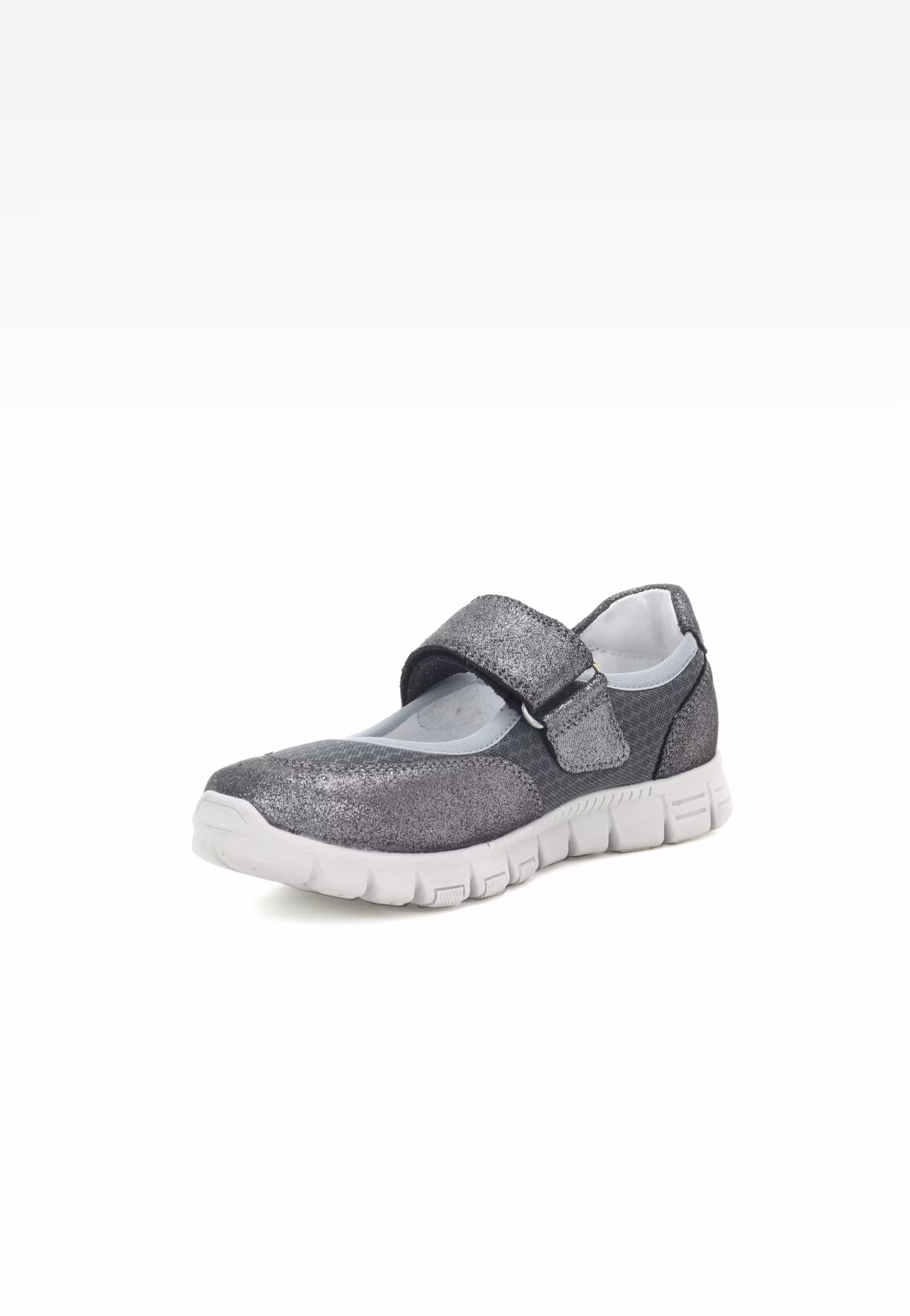 Wizytowe BARTEK W-48026/SZ/11M, dla dziewcząt, szary