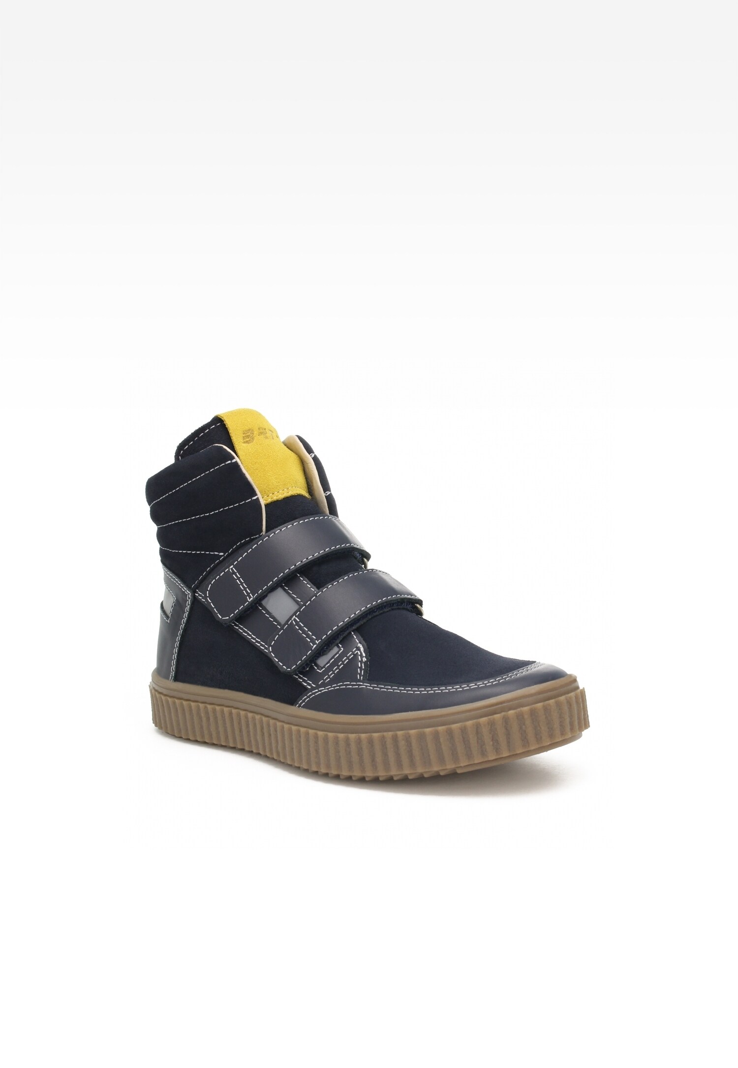 Trzewiki BARTEK 7435-R54P, czarno-biały