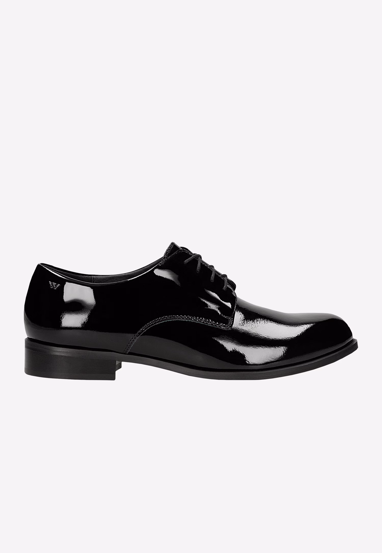 Eleganckie lakierowane półbuty damskie