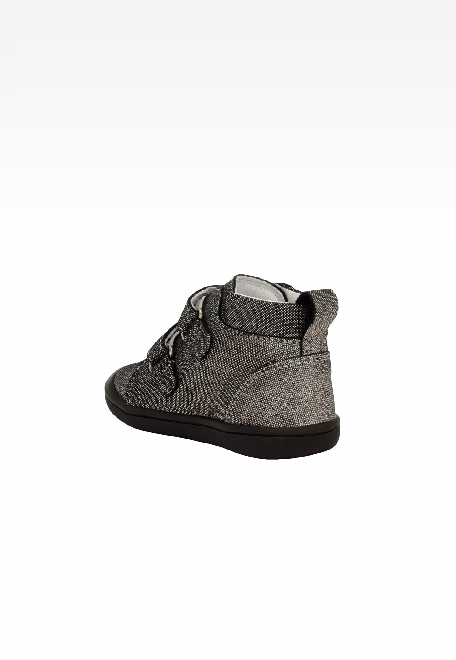 Trzewiki BARTEK 11025141, dla dziewcząt, czarno-srebrne