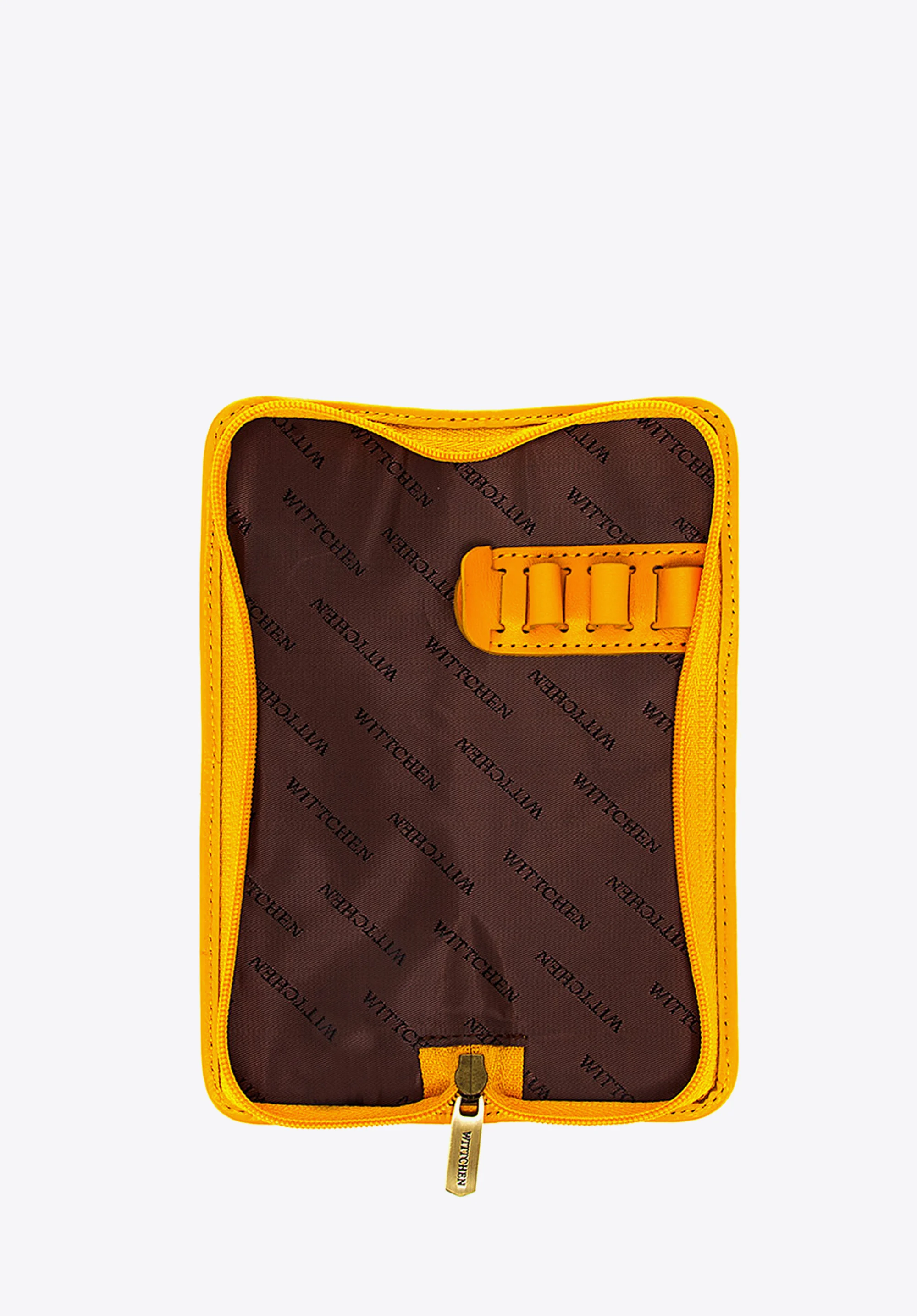 Etui na długopisy ze skóry lakierowanej