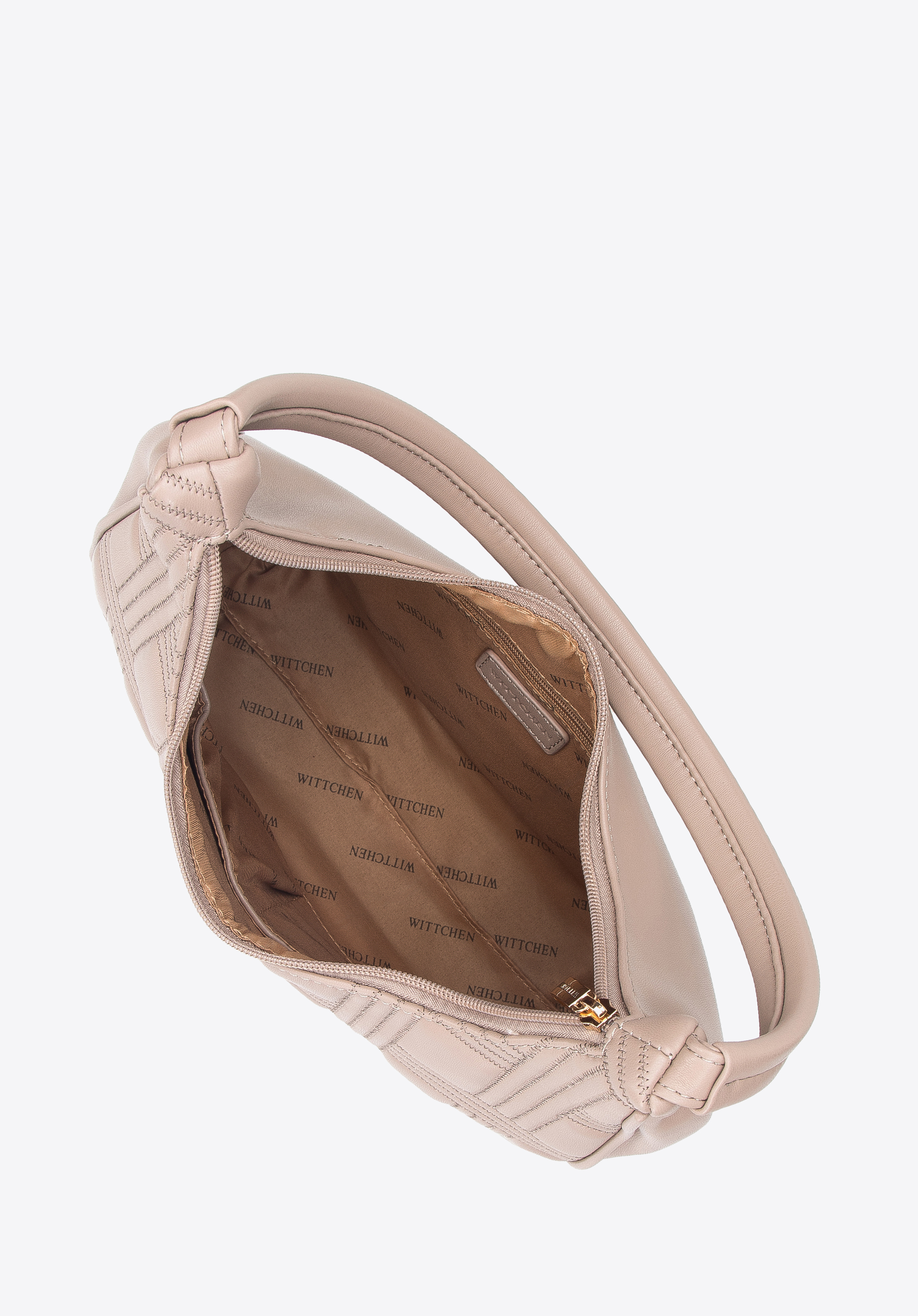 Torebka na ramię z pikowanej ekoskóry