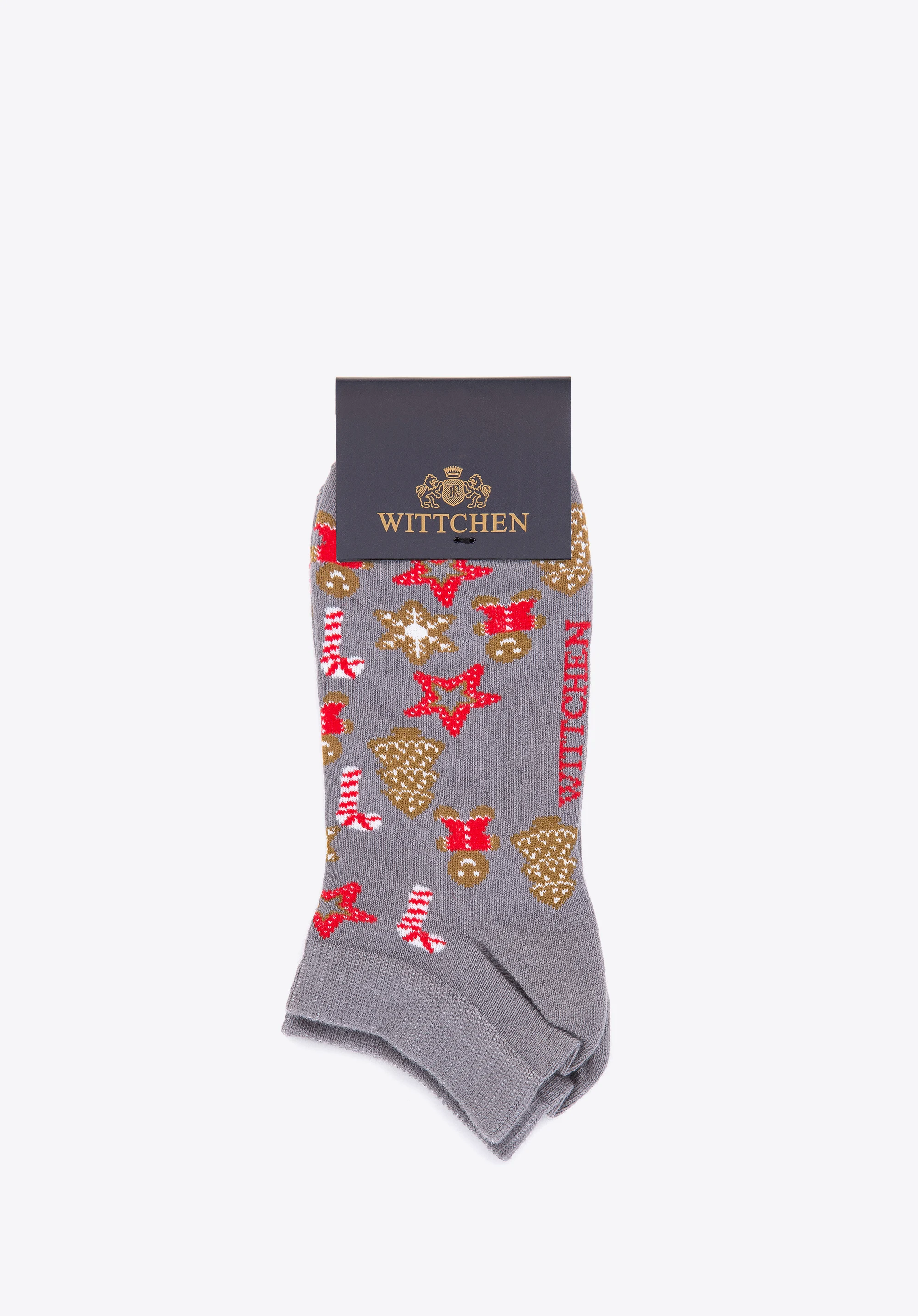 Damskie skarpetki w ozdoby choinkowe