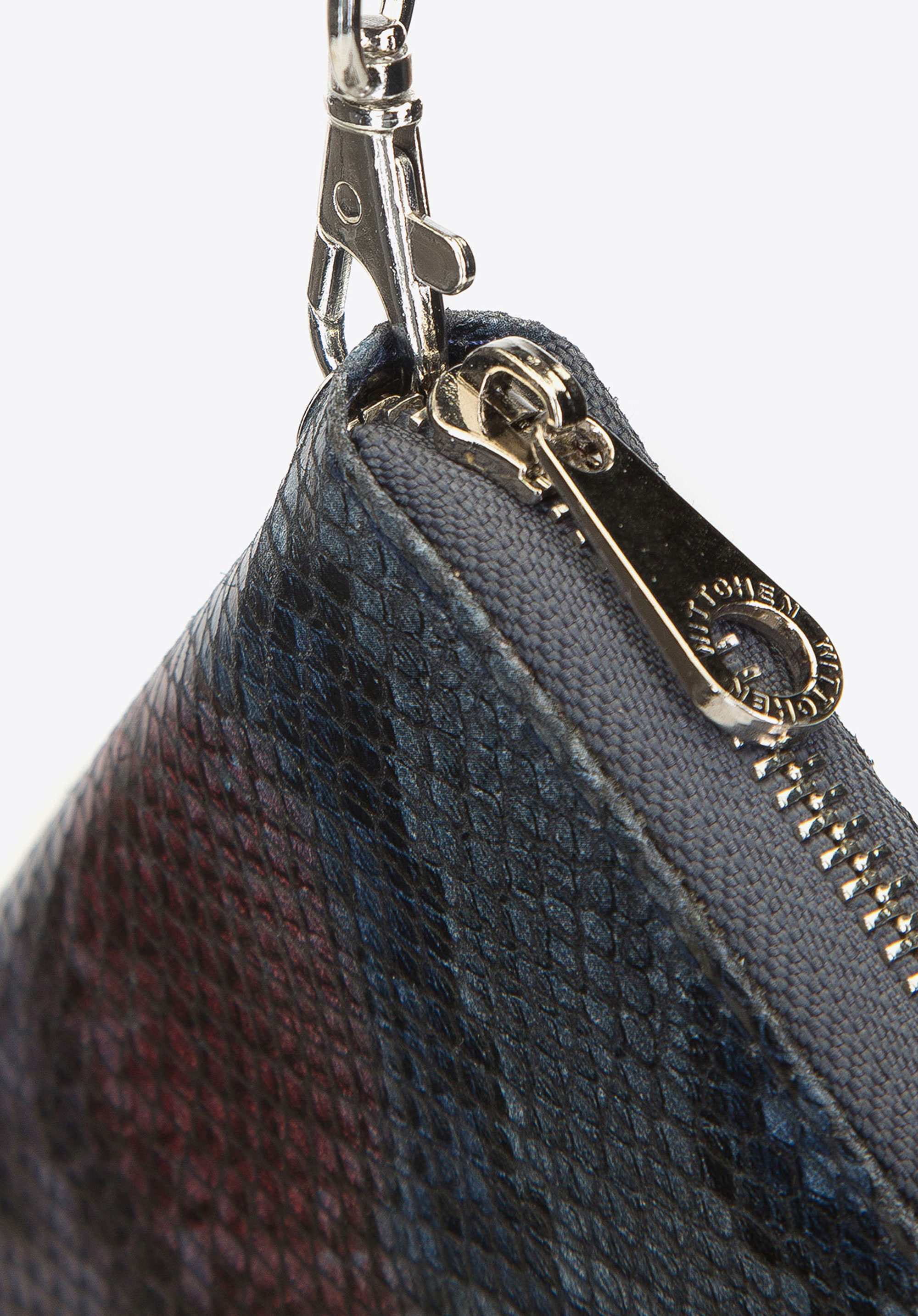 Damski portfel ze skóry lizard duży