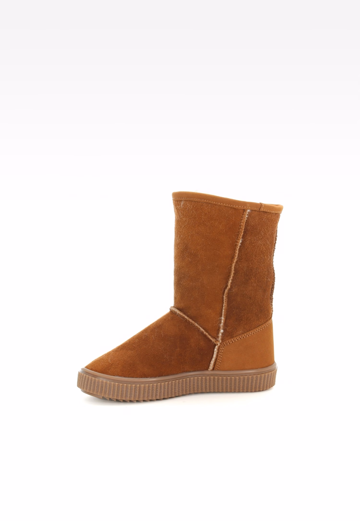 Botki ocieplane BARTEK T-447750/CAR, dla dziewcząt, brązowy