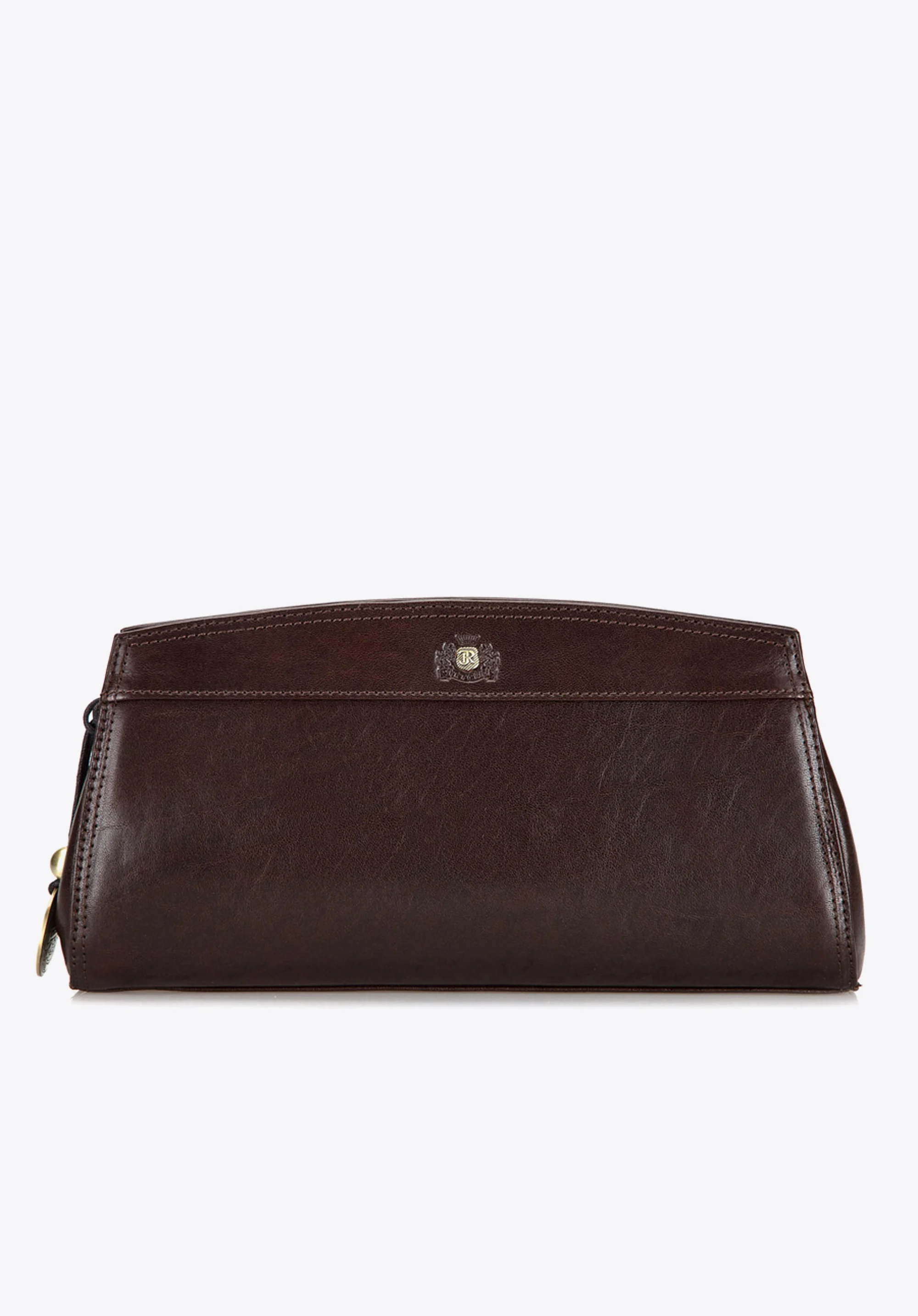 Kopertówka skórzana na podwójne magnetyczne zapięcie