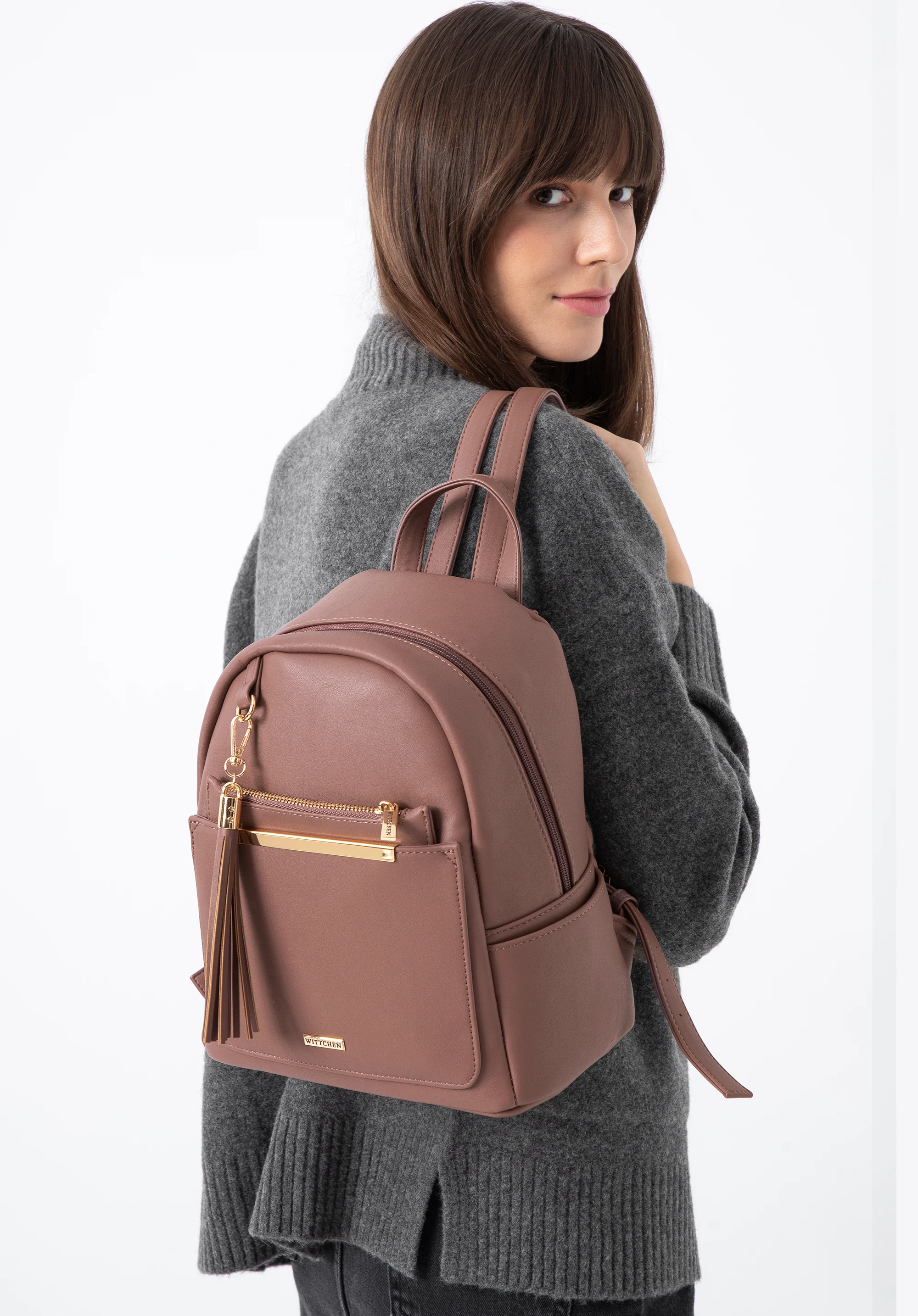 Damski plecak z ekoskóry pro-eco