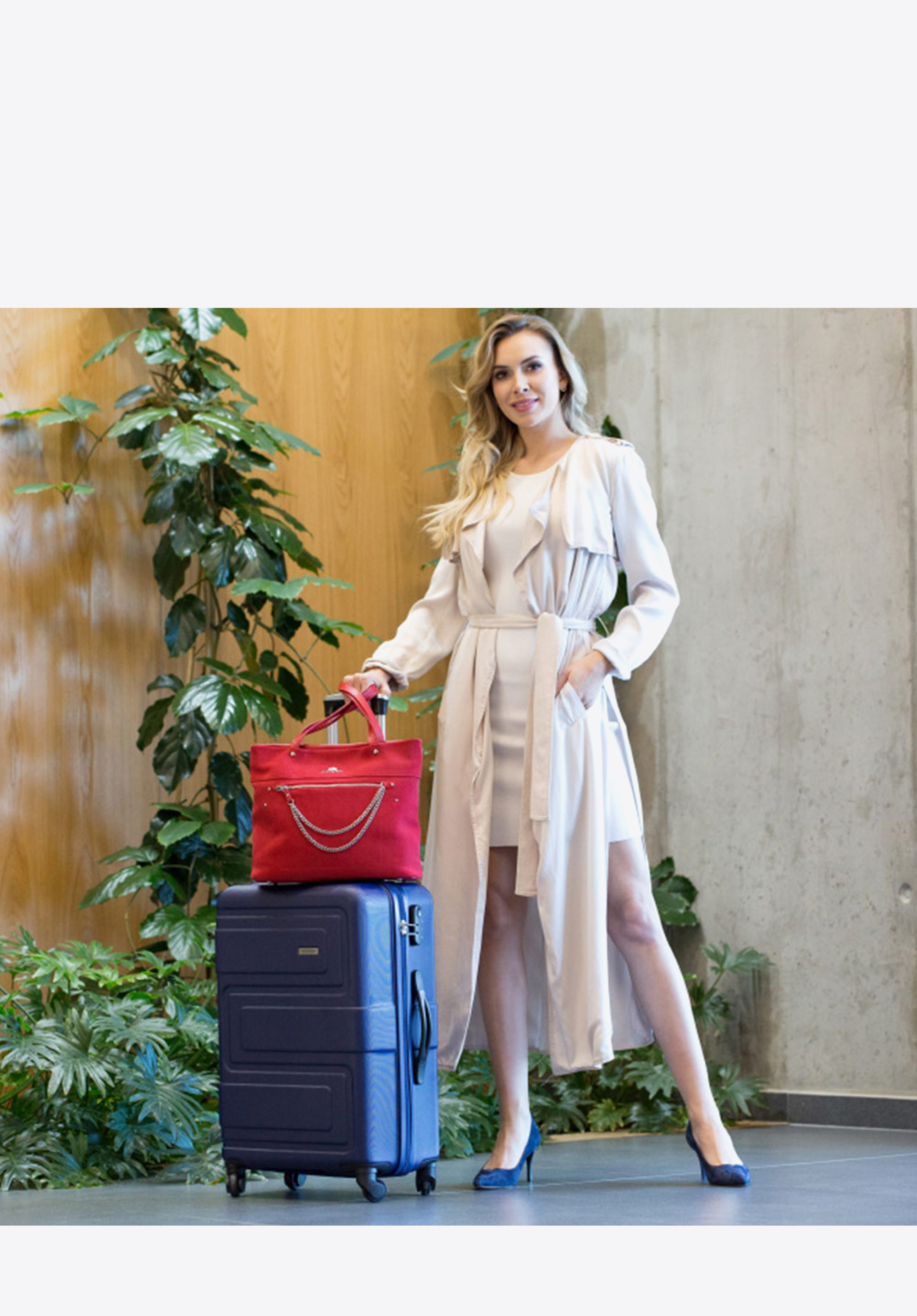 Kosmetyczka podróżna z ABS-u tłoczona