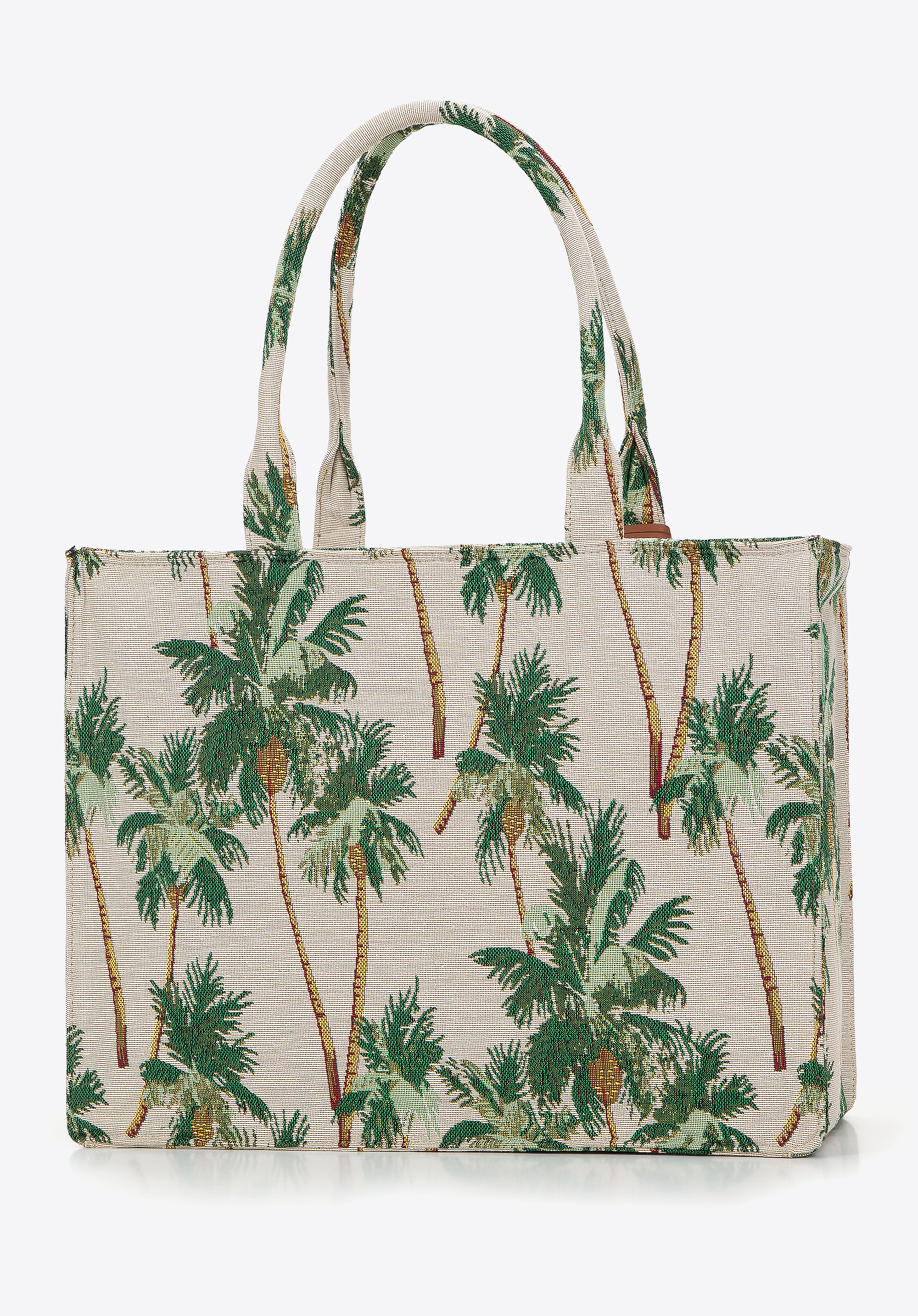 Torebka shopperka we wzory duża