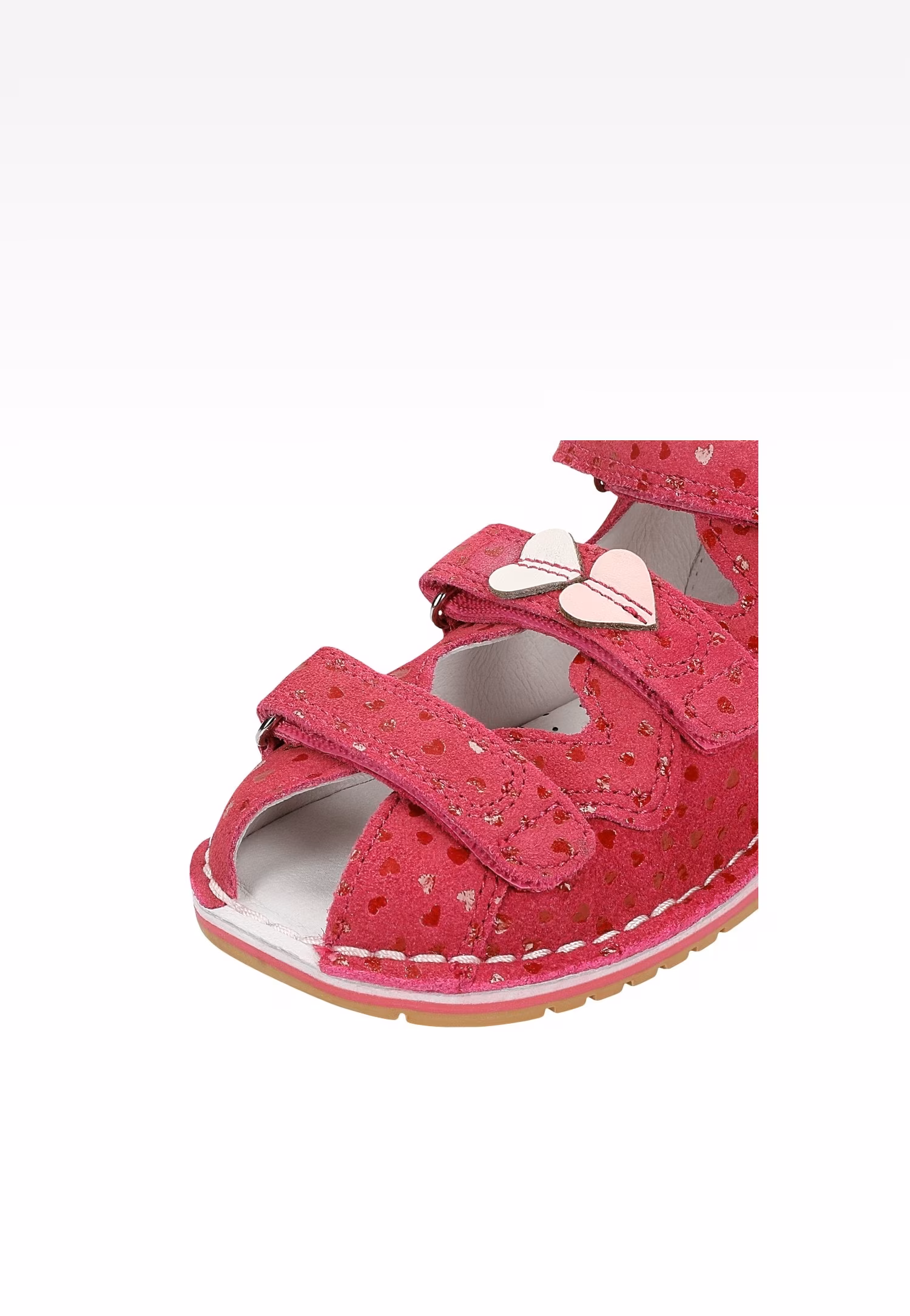 Sandały zabudowane BARTEK, 85500-65, dla dziewcząt, różowe
