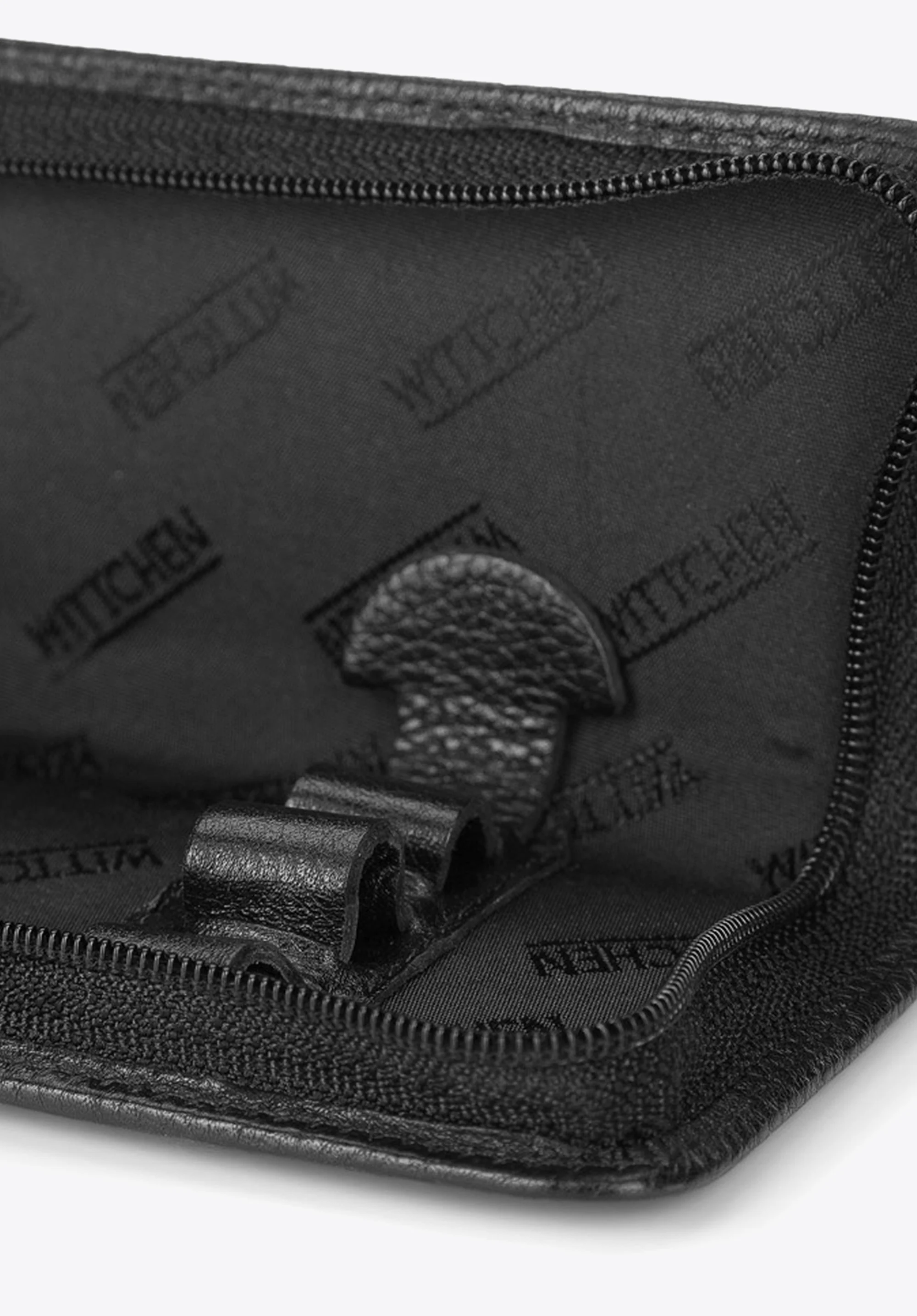 Etui na długopisy skórzane na suwak