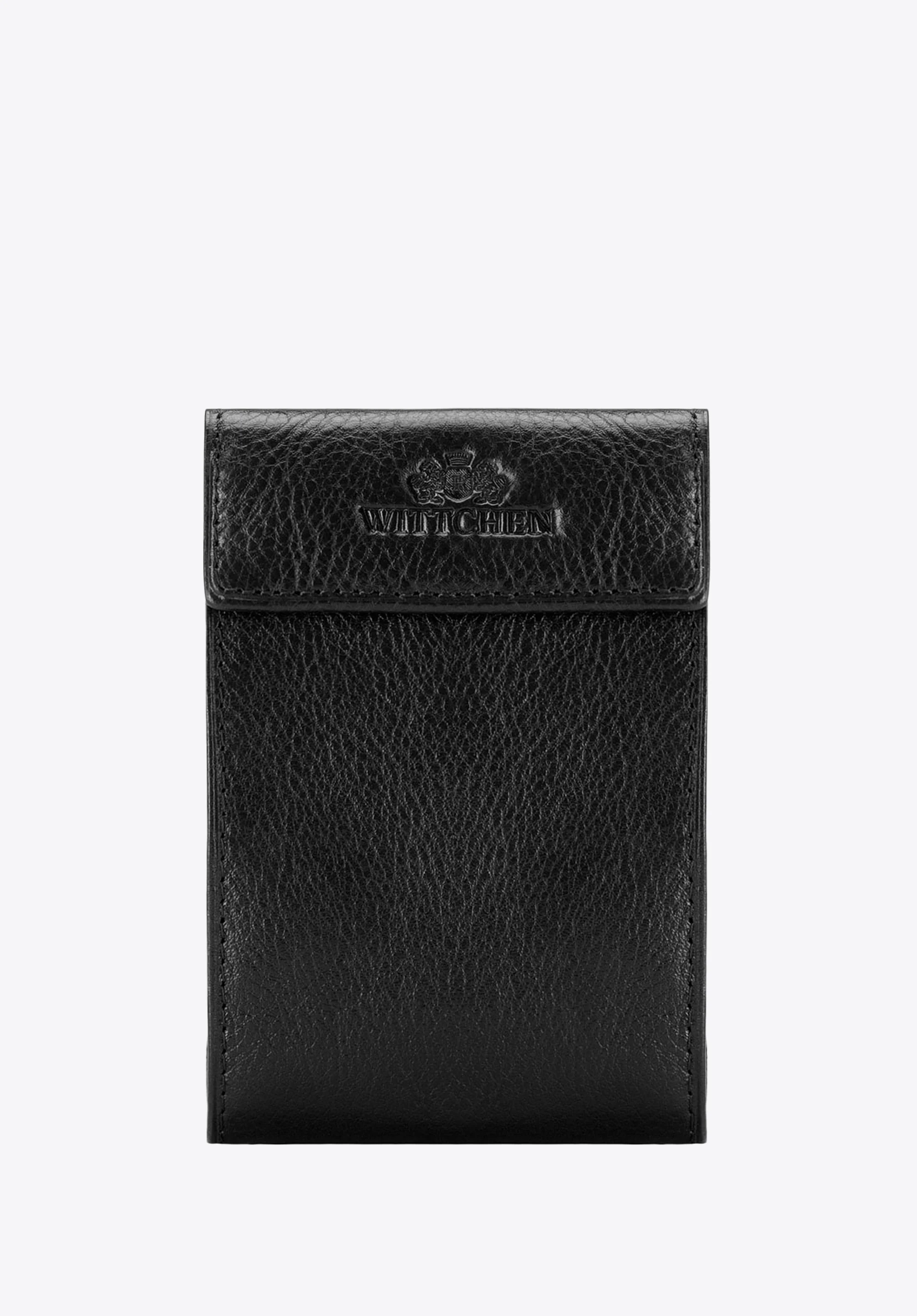 Etui na karty skórzane rozkładane