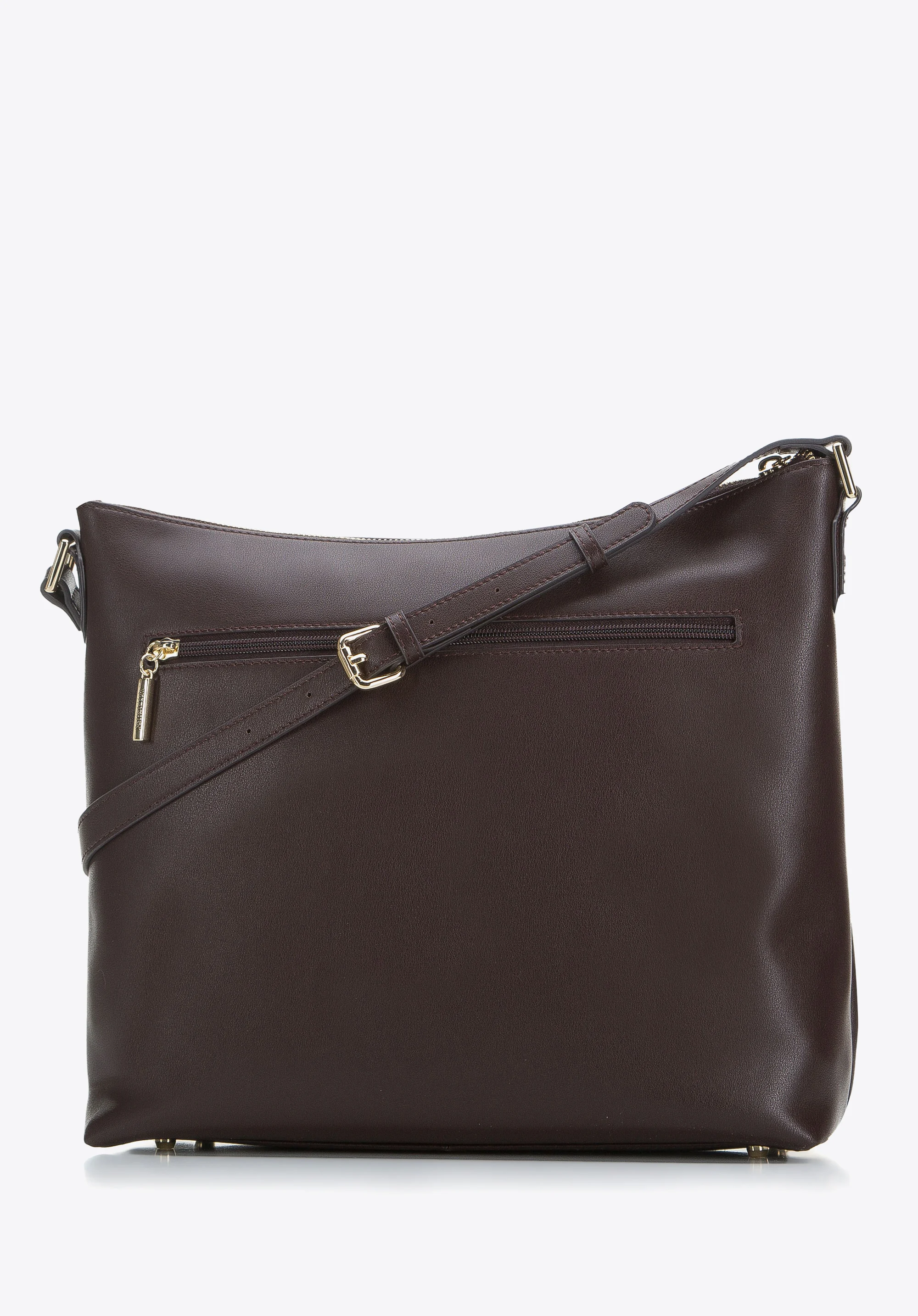 Torebka worek skórzana z chwostem